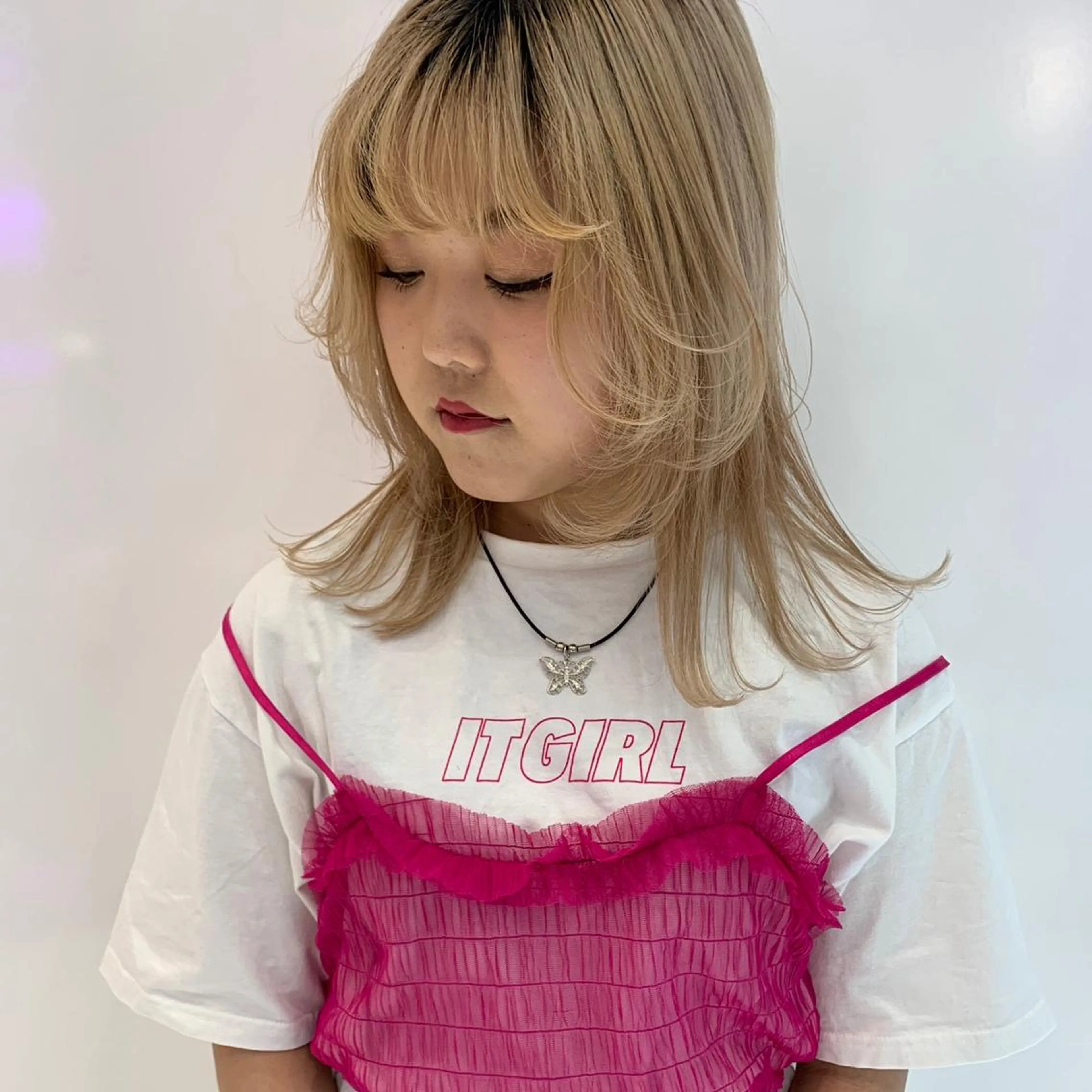 ミディアム カラー ヘアカラー トリートメント share salon JAM 吉祥寺所属・レイヤー/ブリーチ HIKARU ♡のヘアスタイル