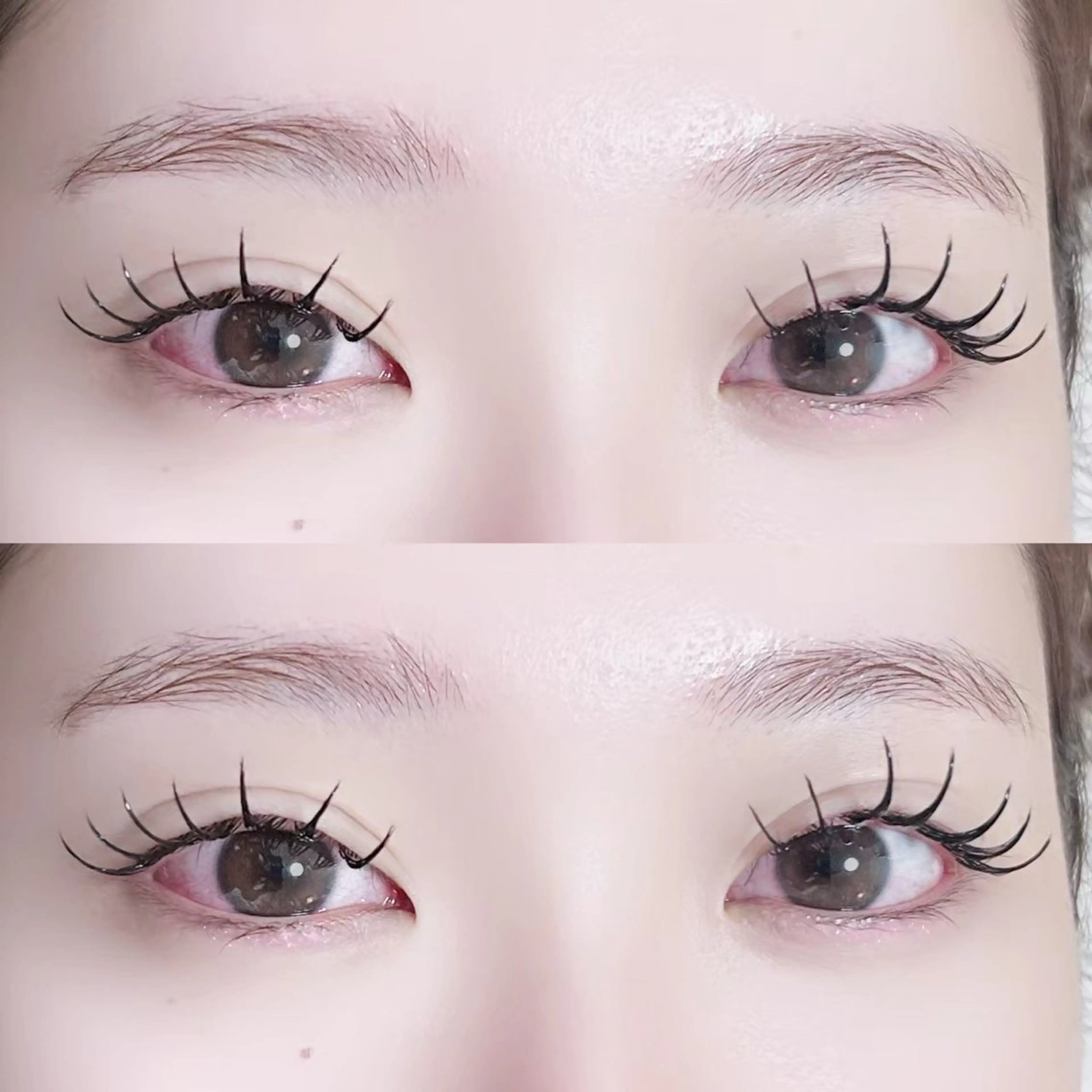 マツエク・マツパ バインドロック 束感まつ毛 フラットラッシュ 韓国風マツエク パリジェンヌラッシュリフト mizuki/束感 まつげ/似合わせ眉のマツエク・マツパデザイン