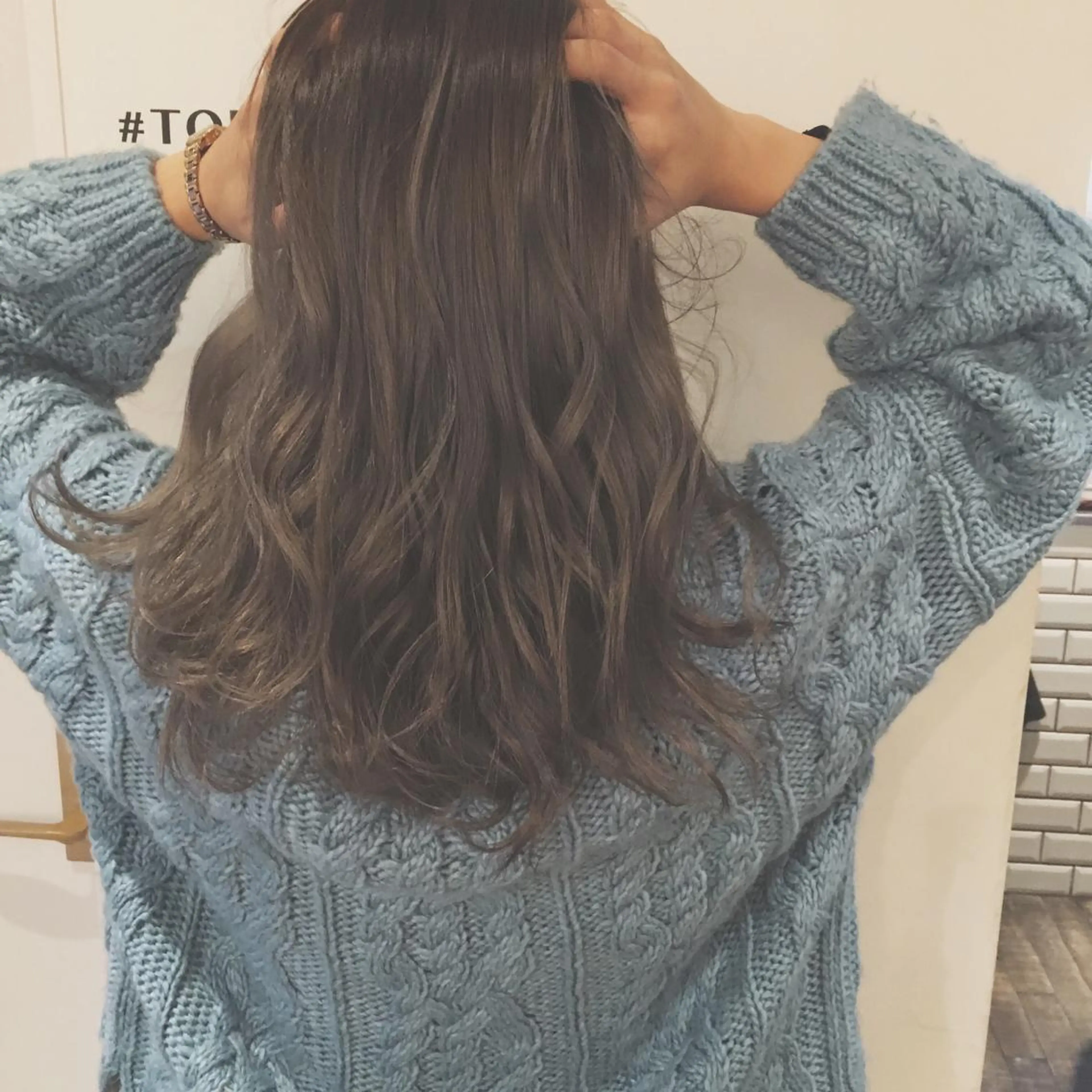 セミロング ハイライト 🌸ハイトーン 新田　廉 🌸のヘアスタイル