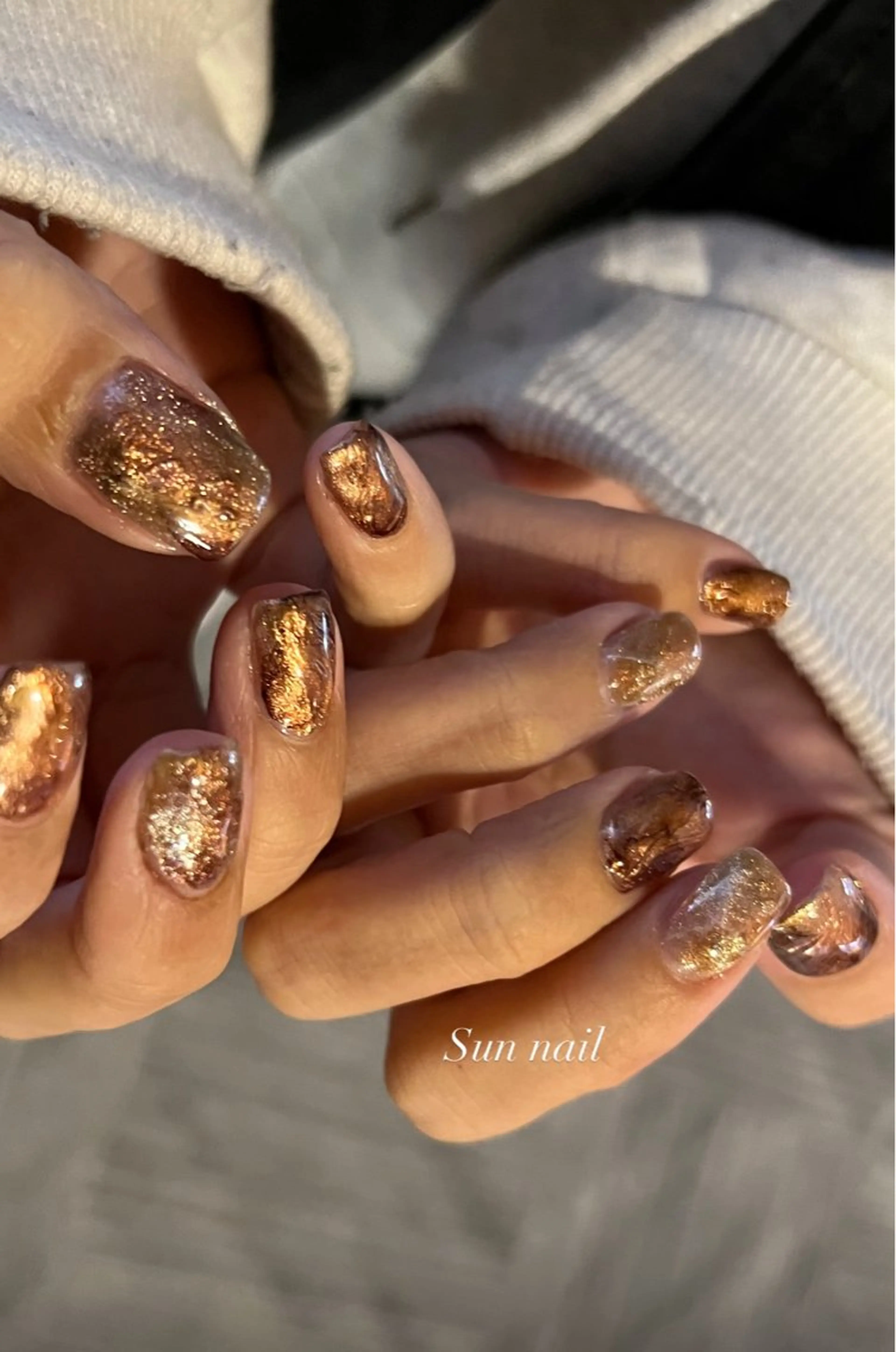 ネイル ハンドネイル フットネイル Sun nail ...ayaのネイルデザイン