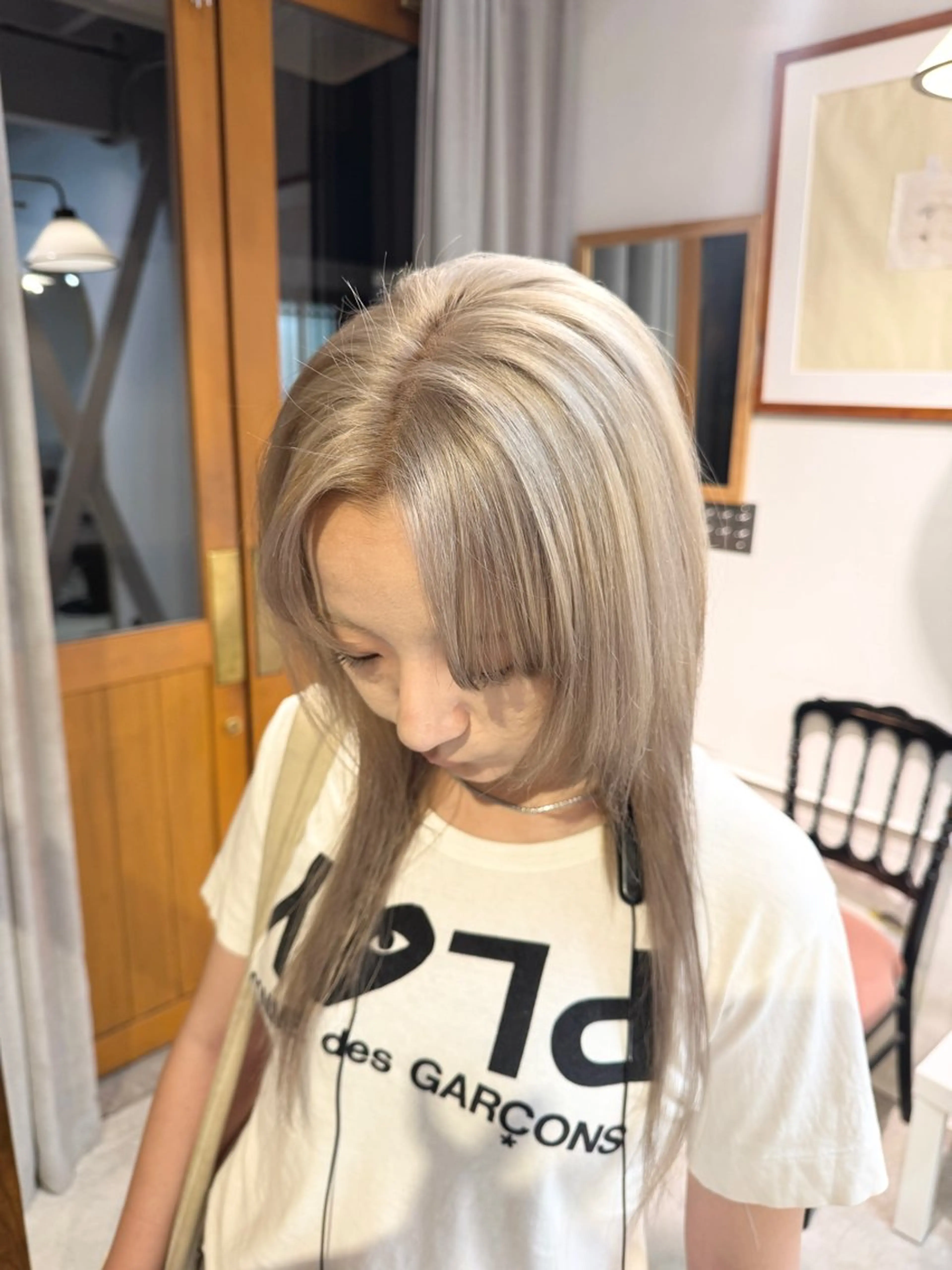 ロング カラー ヘアカラー 透明感カラー/ハイト ーン/メイク/umiのヘアスタイル