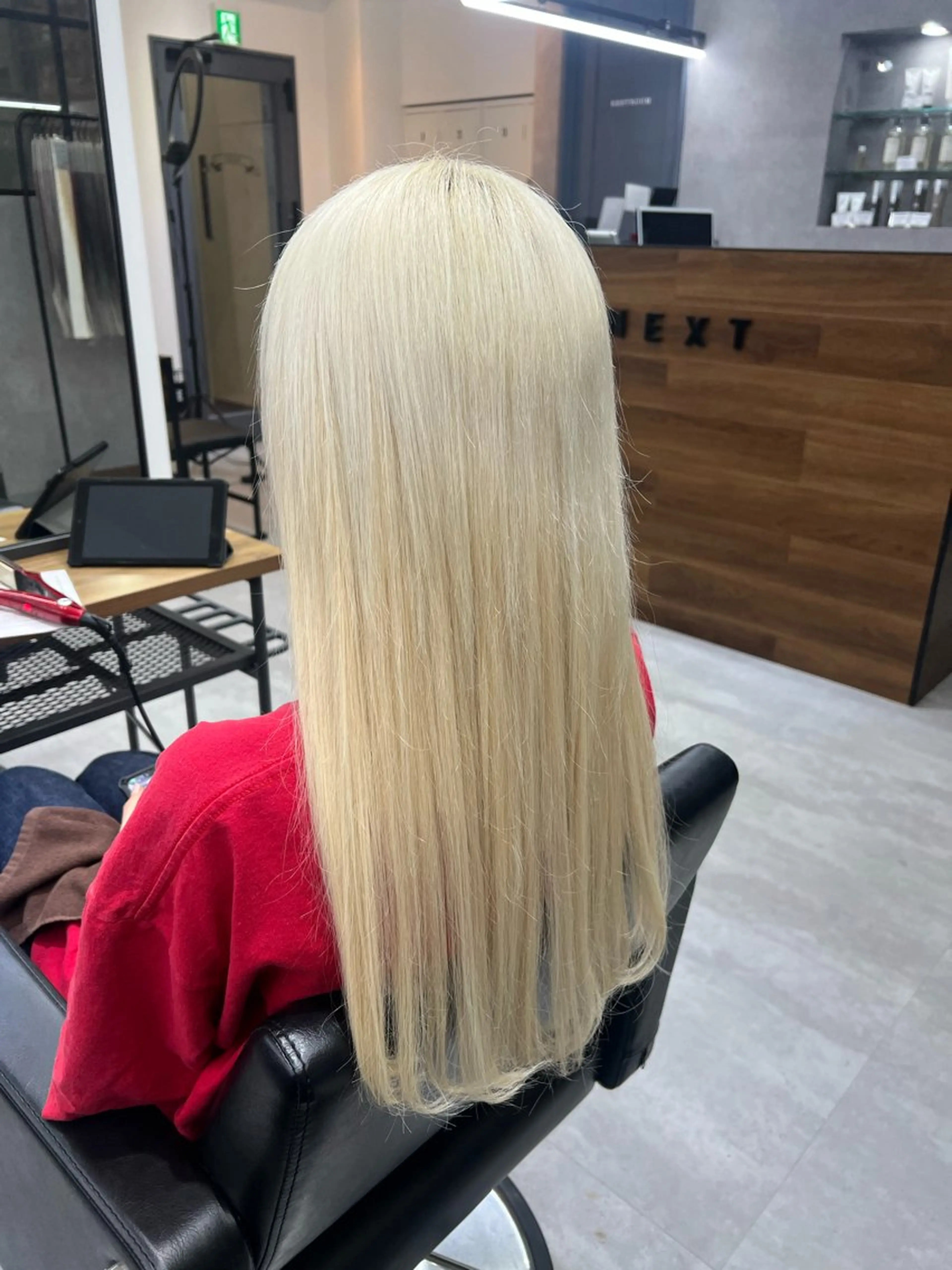 ロング カラー シールエクステ ボブ エクステ いろあそび所属・12月限定🉐カット モデル募集🉐のヘアスタイル