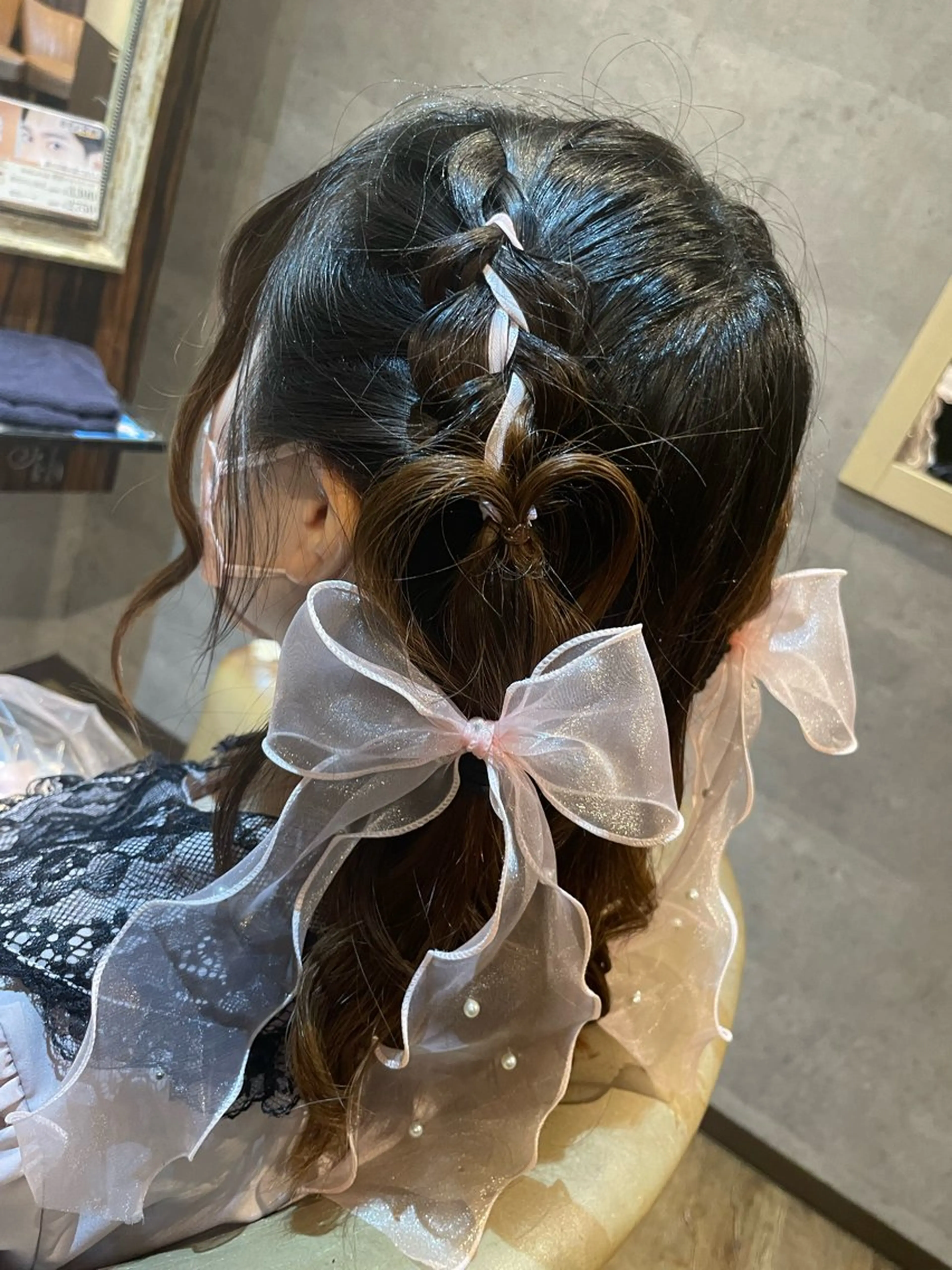 s mのヘアスタイル