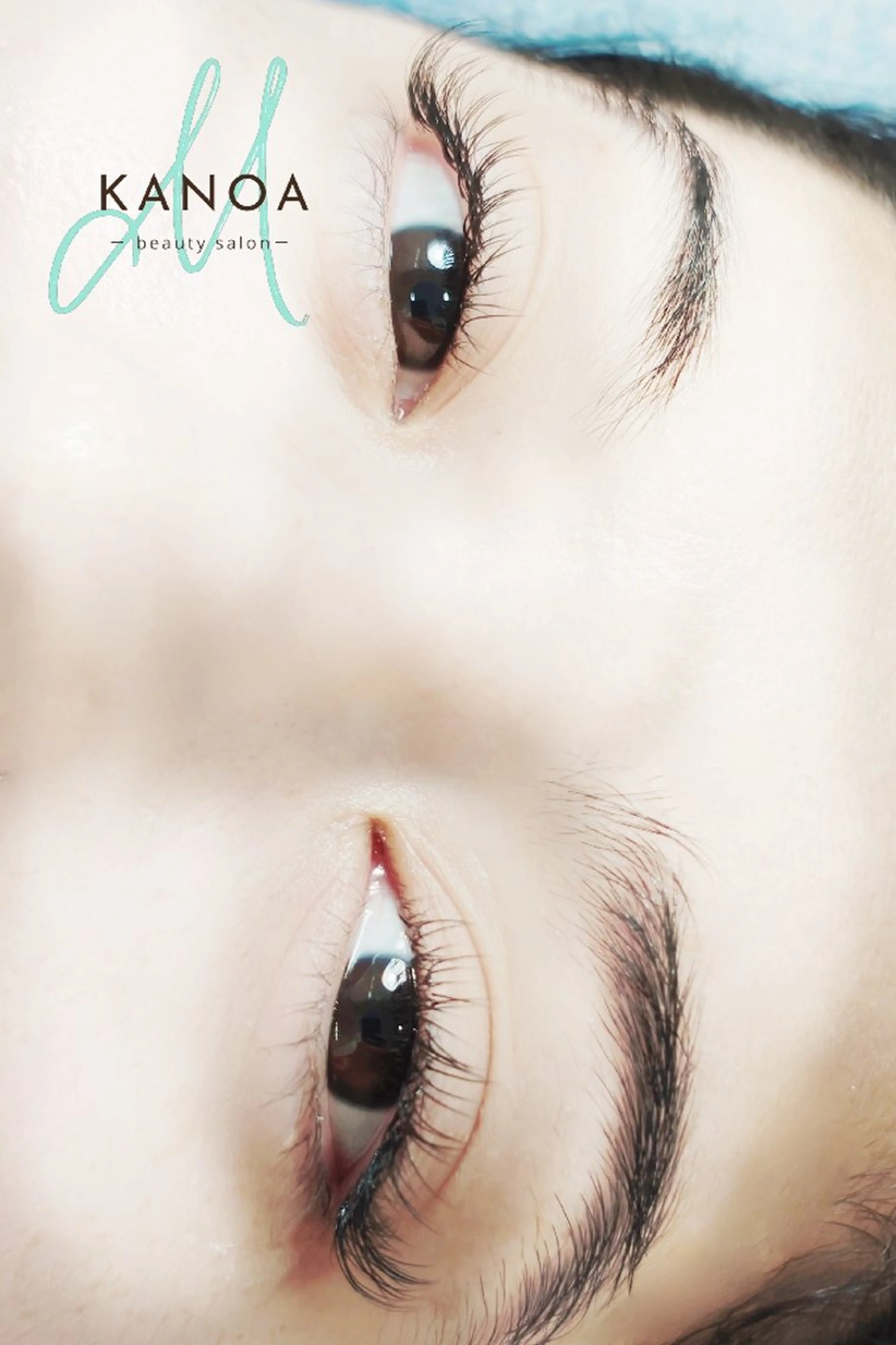 マツエク・マツパ フラットラッシュ KANOA:) miyuのマツエク・マツパデザイン