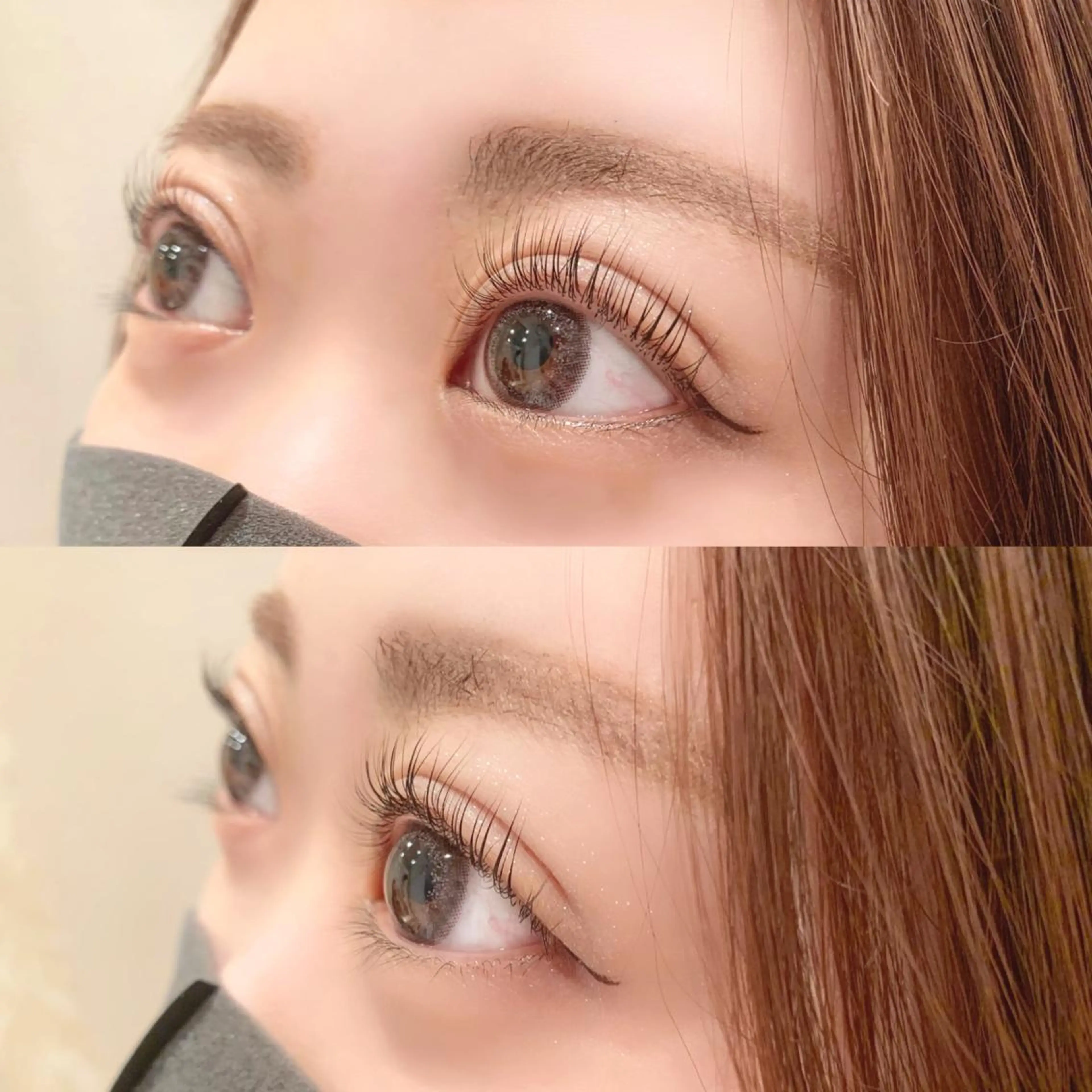 マツエク・マツパ パリジェンヌラッシュリフト Arms  nail&eyelash所属・Arms 💟 木脇のマツエク・マツパデザイン