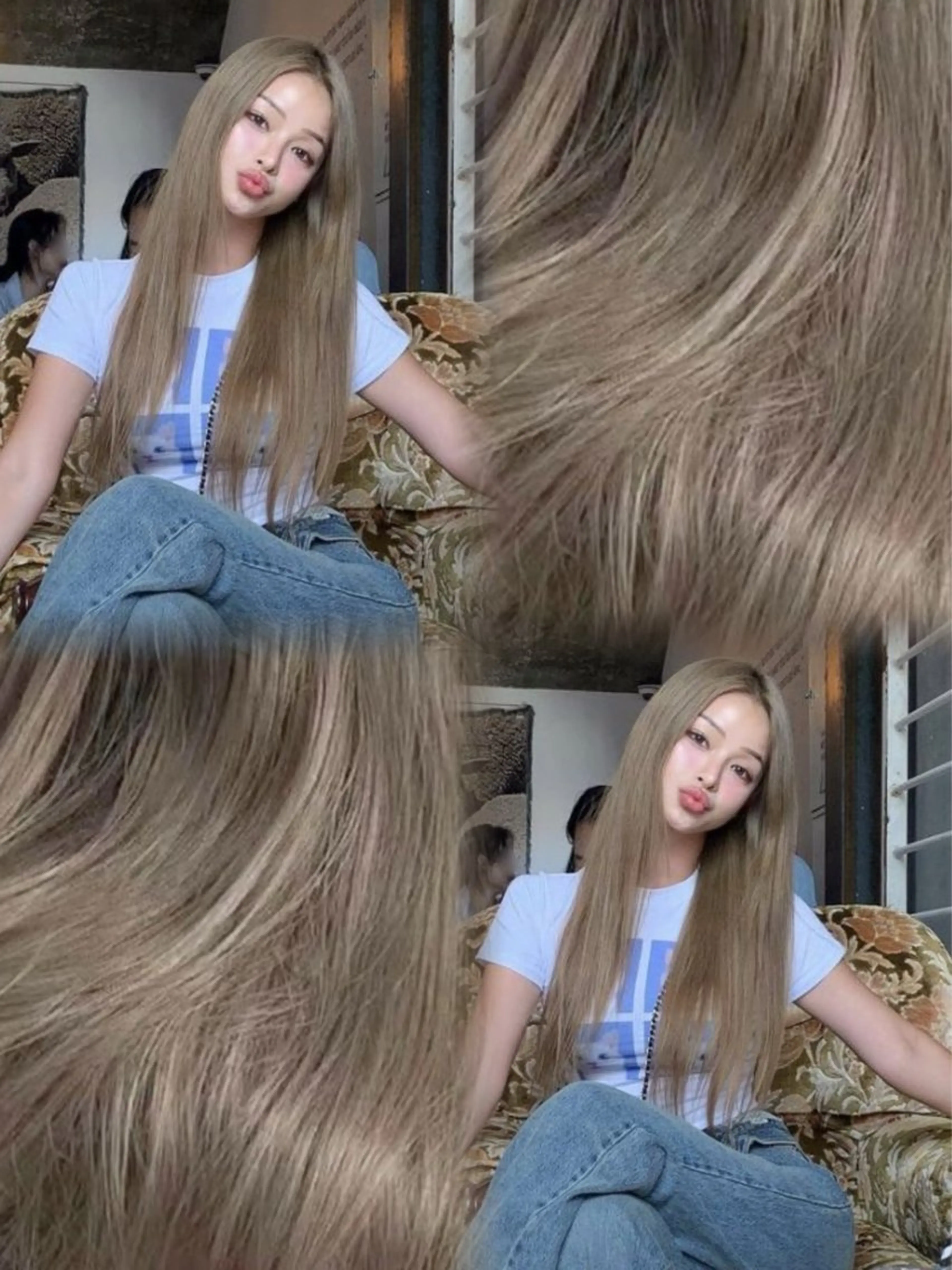 セミロング カラー 原宿/ボブ/髪質 改善/レイヤー/優希のヘアスタイル