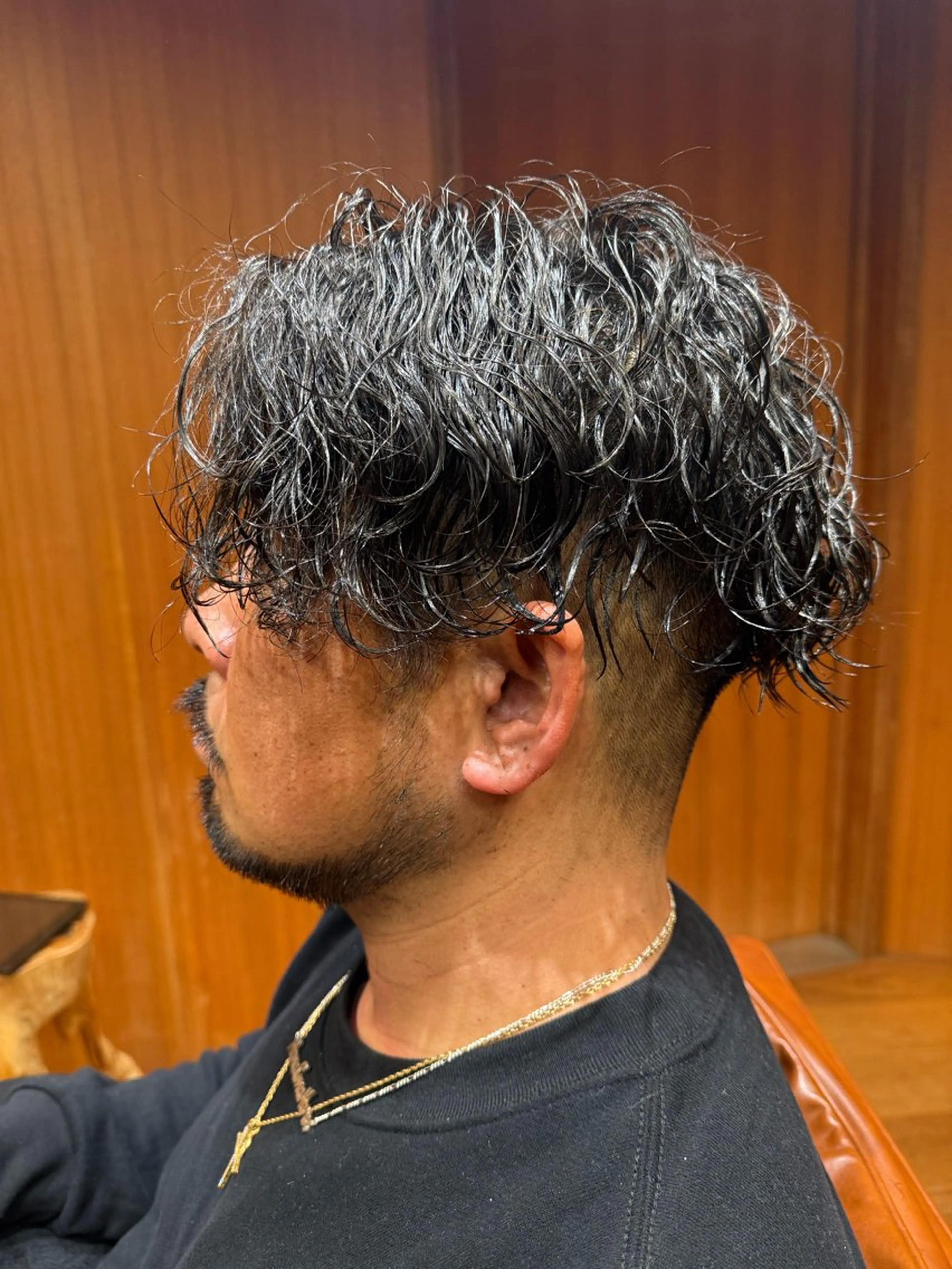 パーマ メンズ 波巻きパーマ Kaz. 薬院/平尾のヘアスタイル