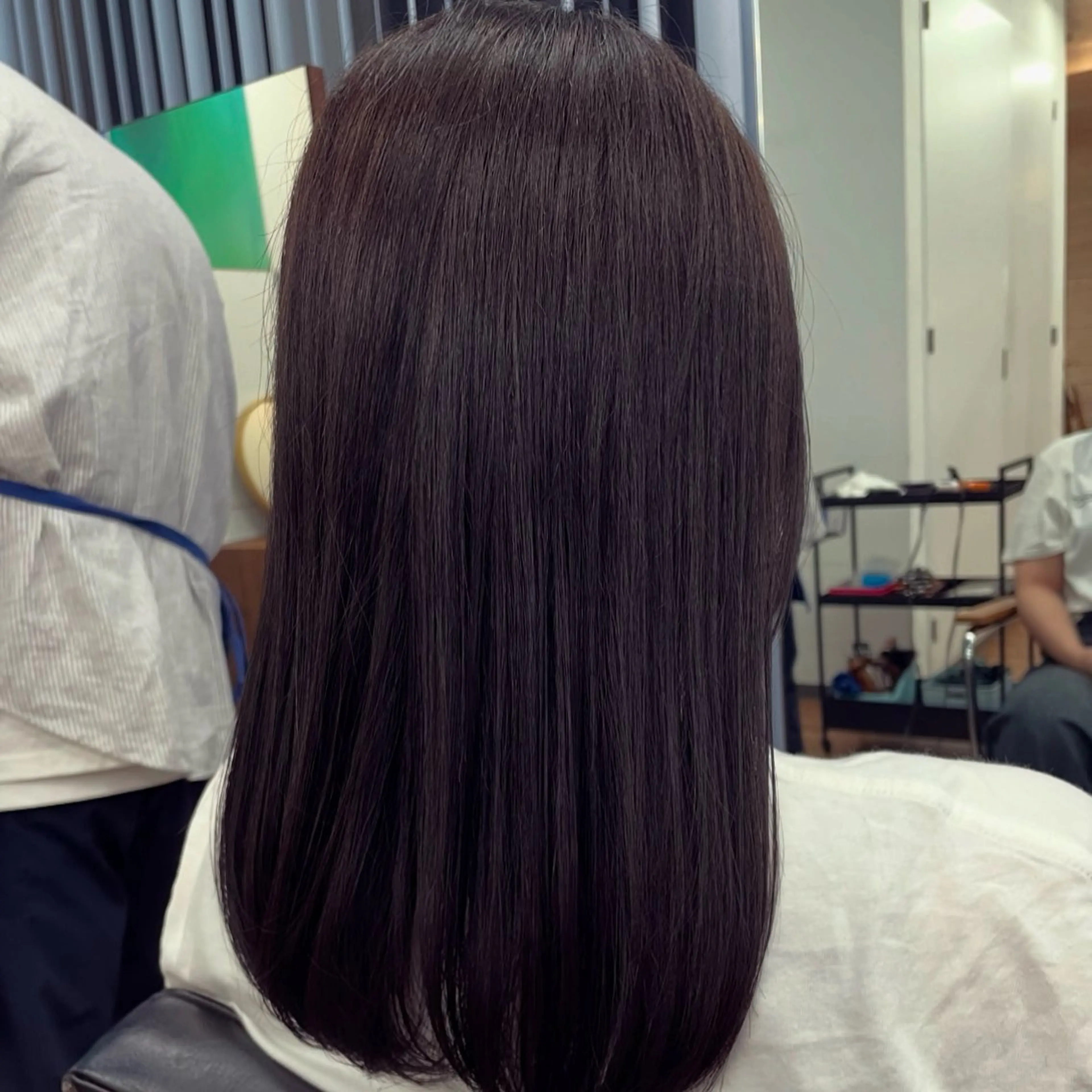 カラー 中川 紗希のヘアスタイル