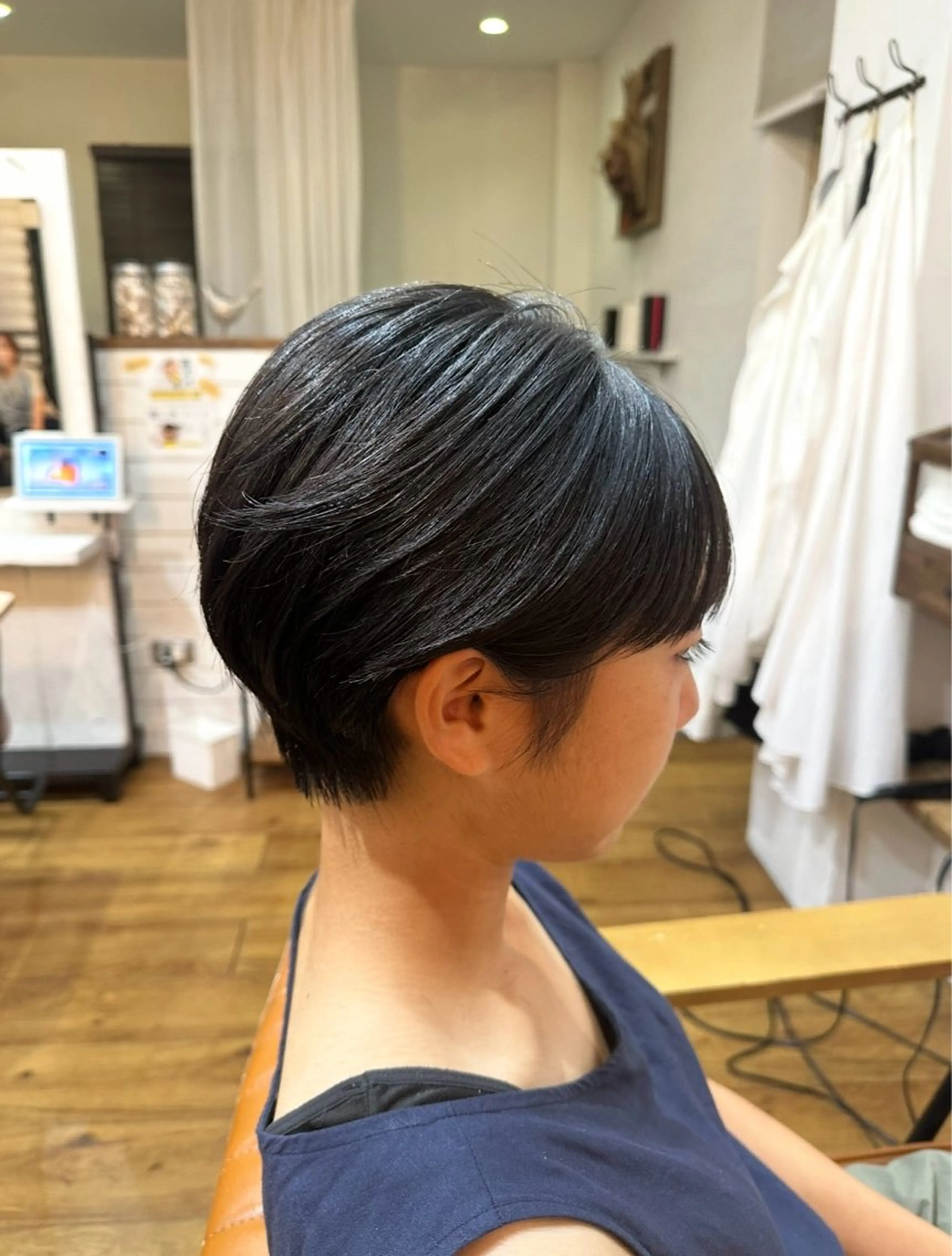 ショート カット 福井 咲羅のヘアスタイル