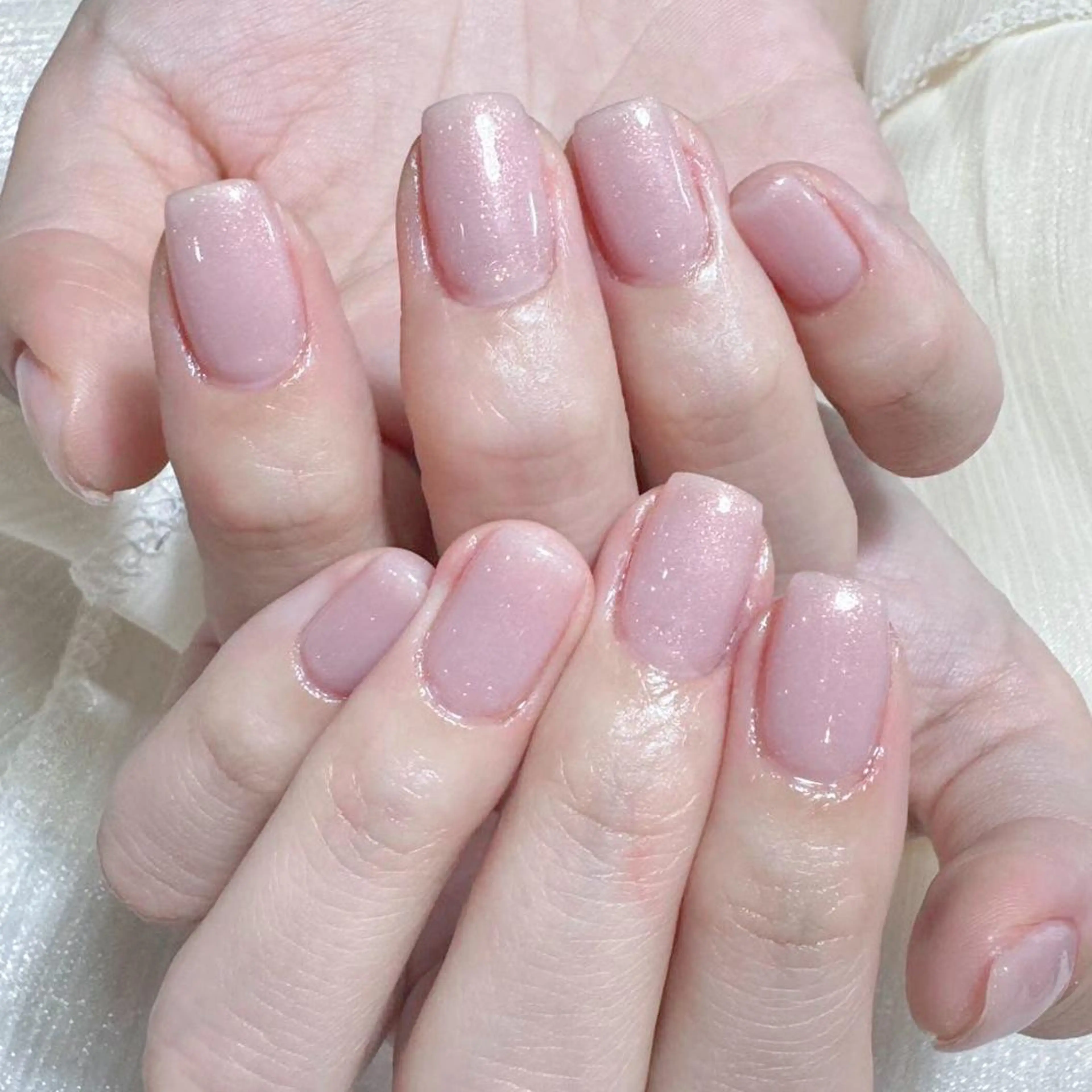 ネイル アートネイル オーロラネイル フラッシュネイル ガーリー キラキラネイル ハンドネイル Diamond NAIL💝のネイルデザイン