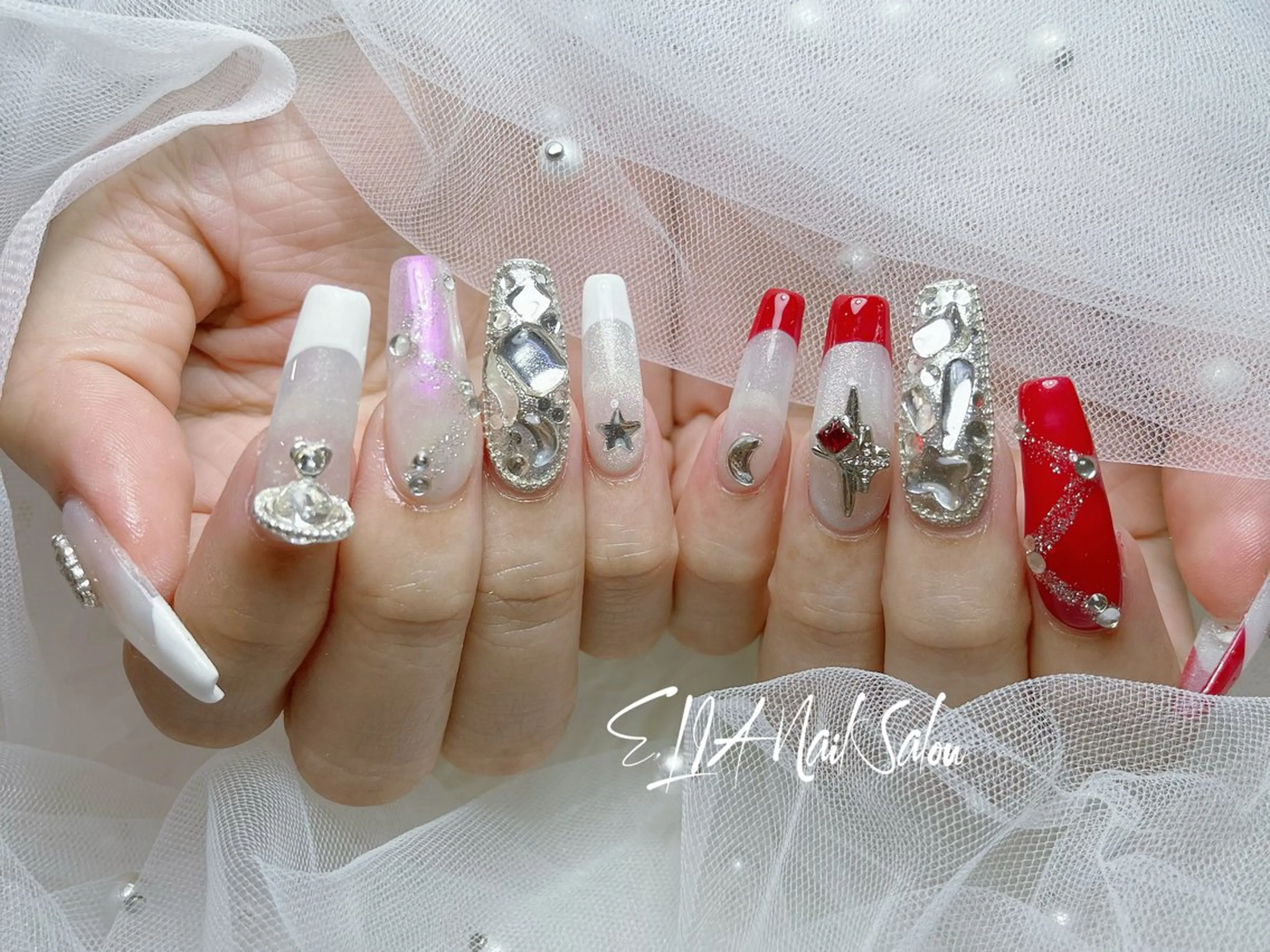 ロング cici nailのネイルデザイン