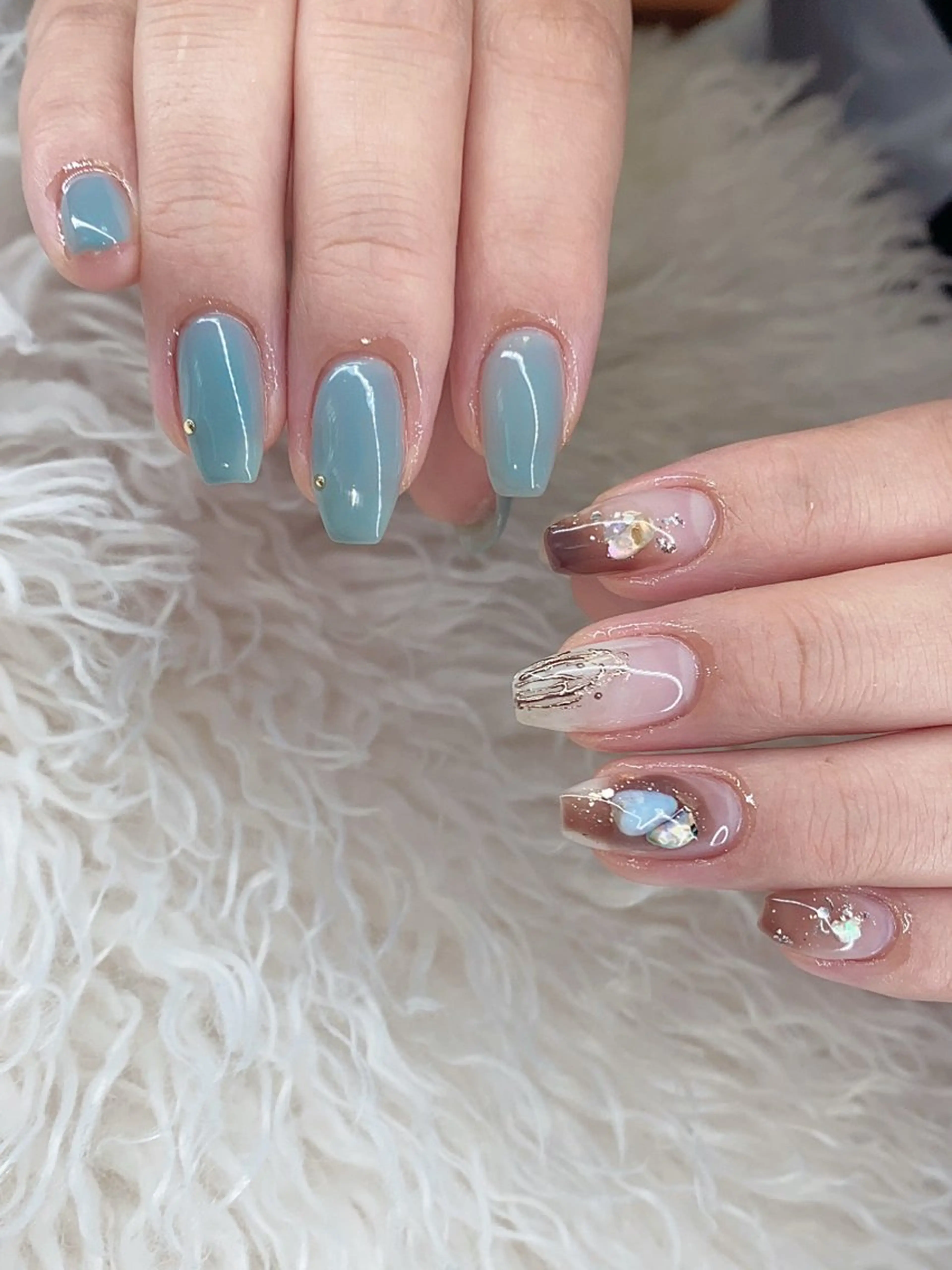 ネイル ハンドネイル n o q r m. n a c h iのネイルデザイン