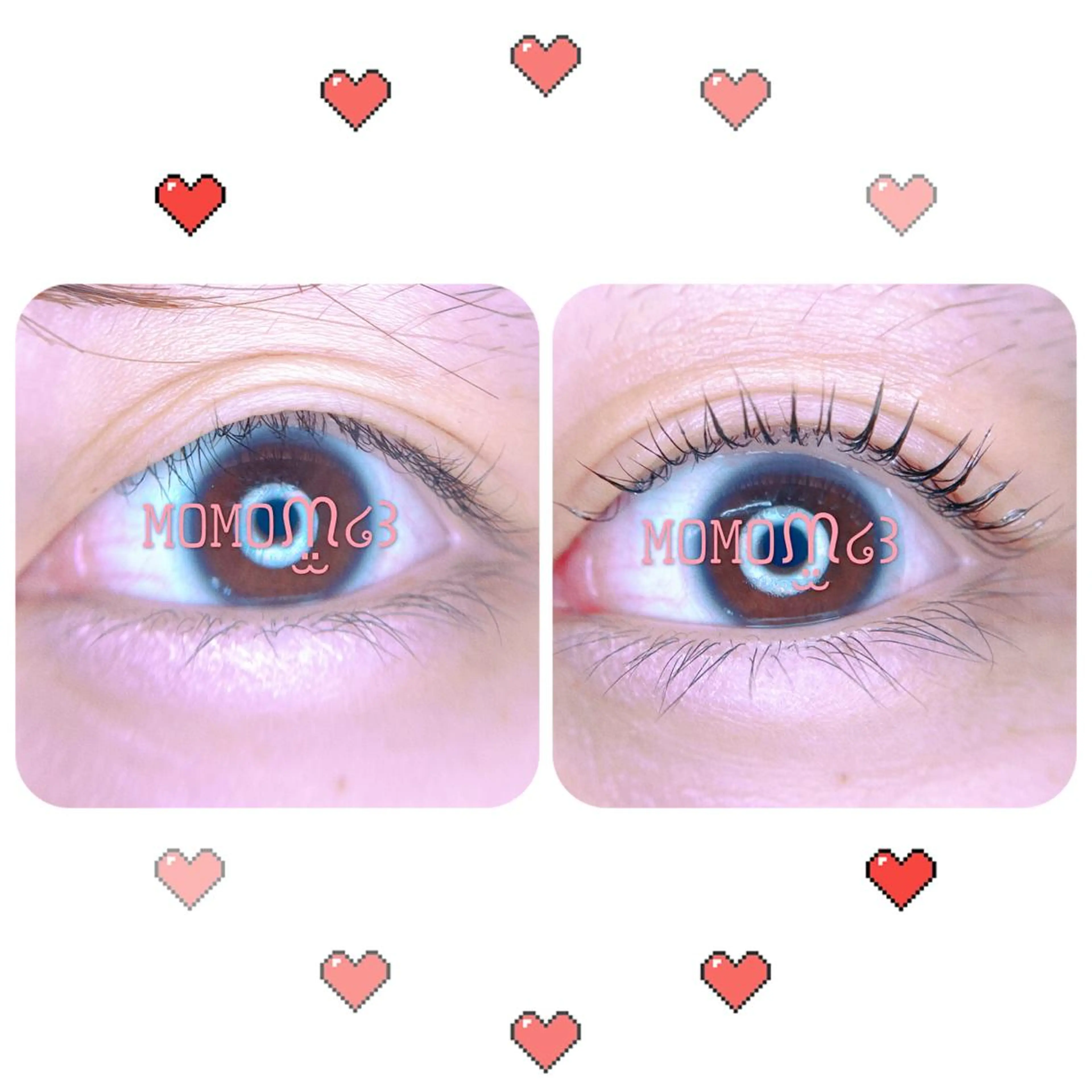 マツエク・マツパ フラットラッシュ ナチュラル パリジェンヌラッシュリフト 下まつげエクステ 一重×まつ毛パーマ モテデザインのプロ モモ🍑のマツエク・マツパデザイン