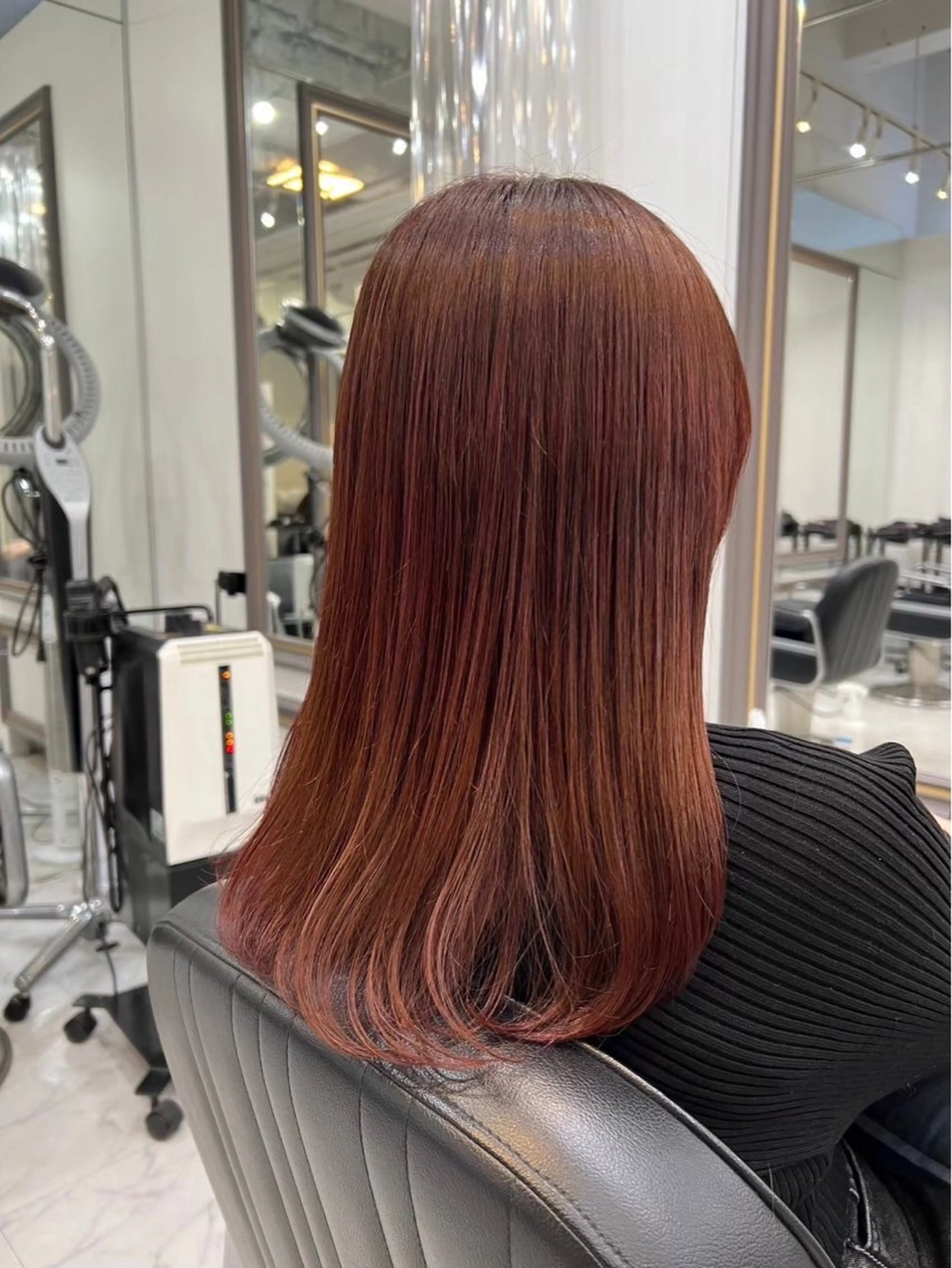 セミロング カラー ナツキ/ 表参道のヘアスタイル