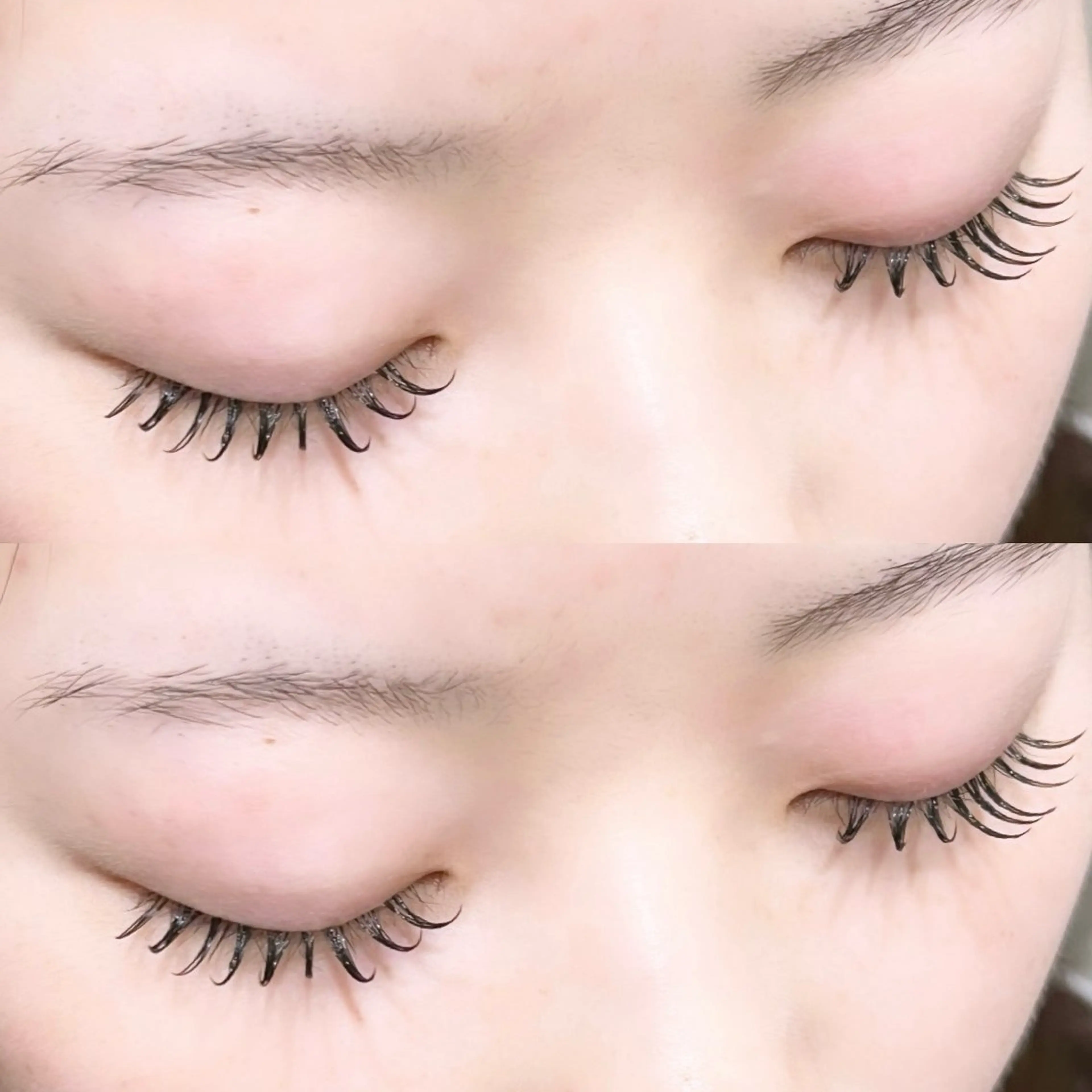 韓国アイドル風束感マツエク👼🏻💖保湿コーティングで垢抜け仕上げ💖の写真