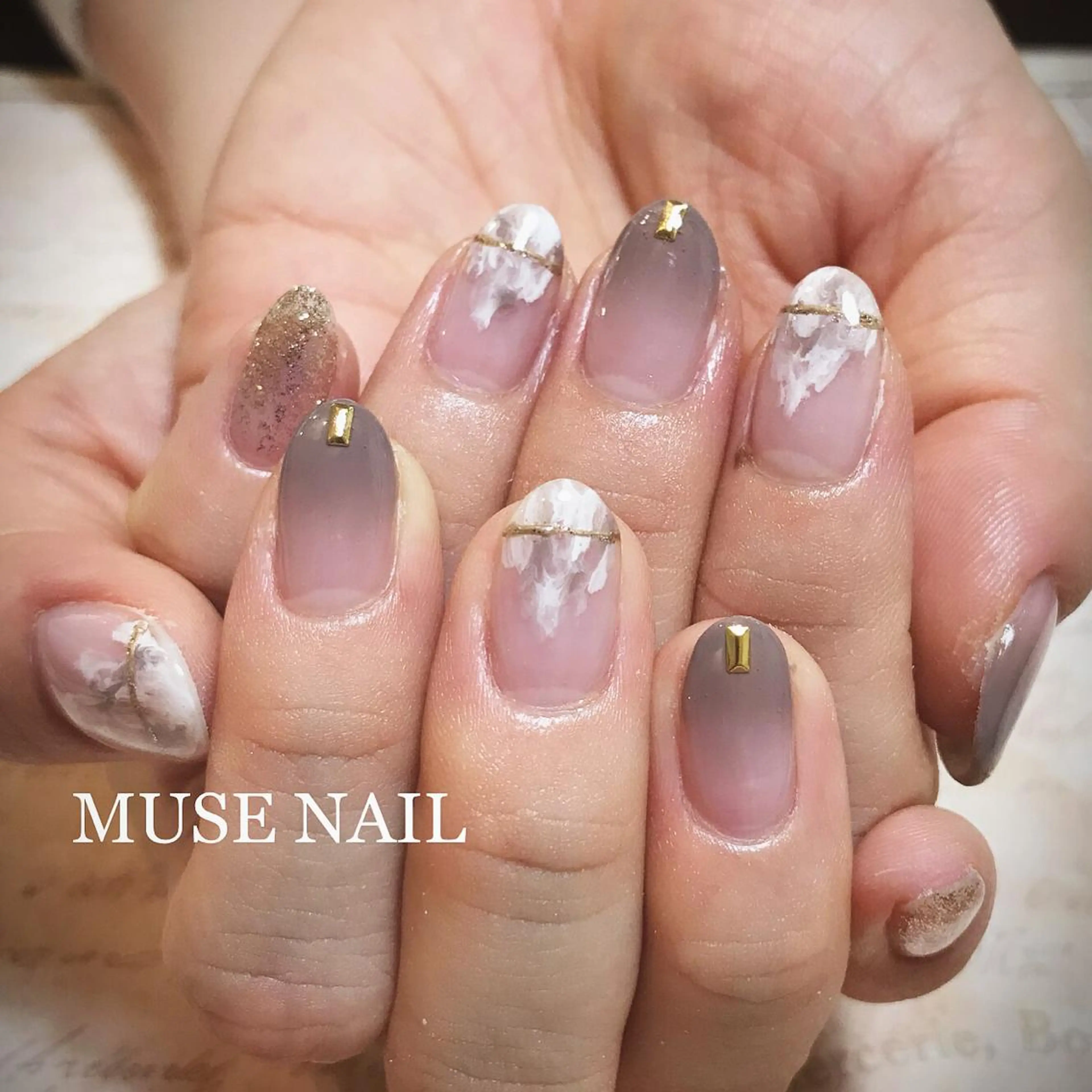 ネイル グラデーション ハンドネイル jdn kayokoのネイルデザイン