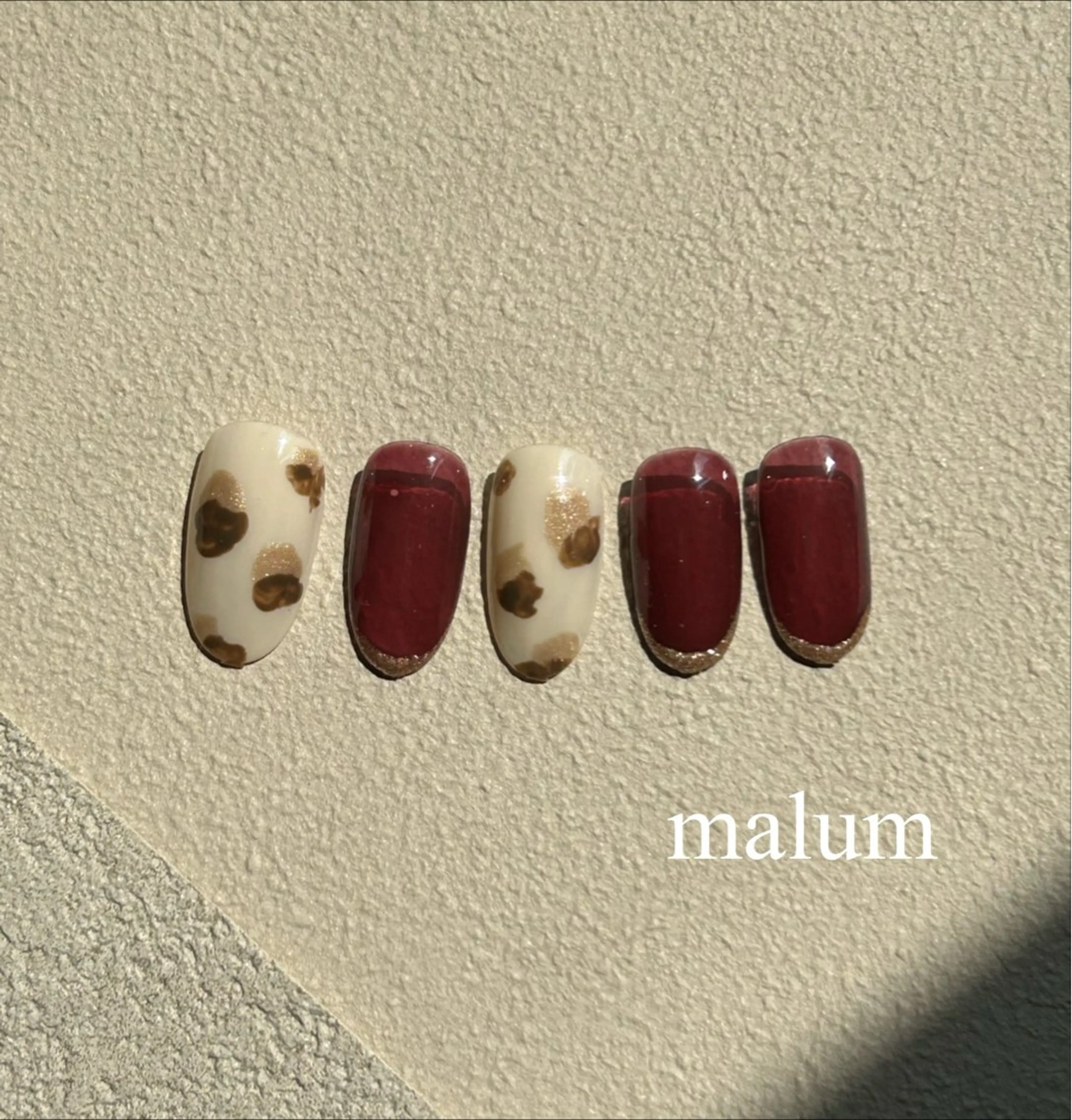 ネイル ハンドネイル malum nailのネイルデザイン