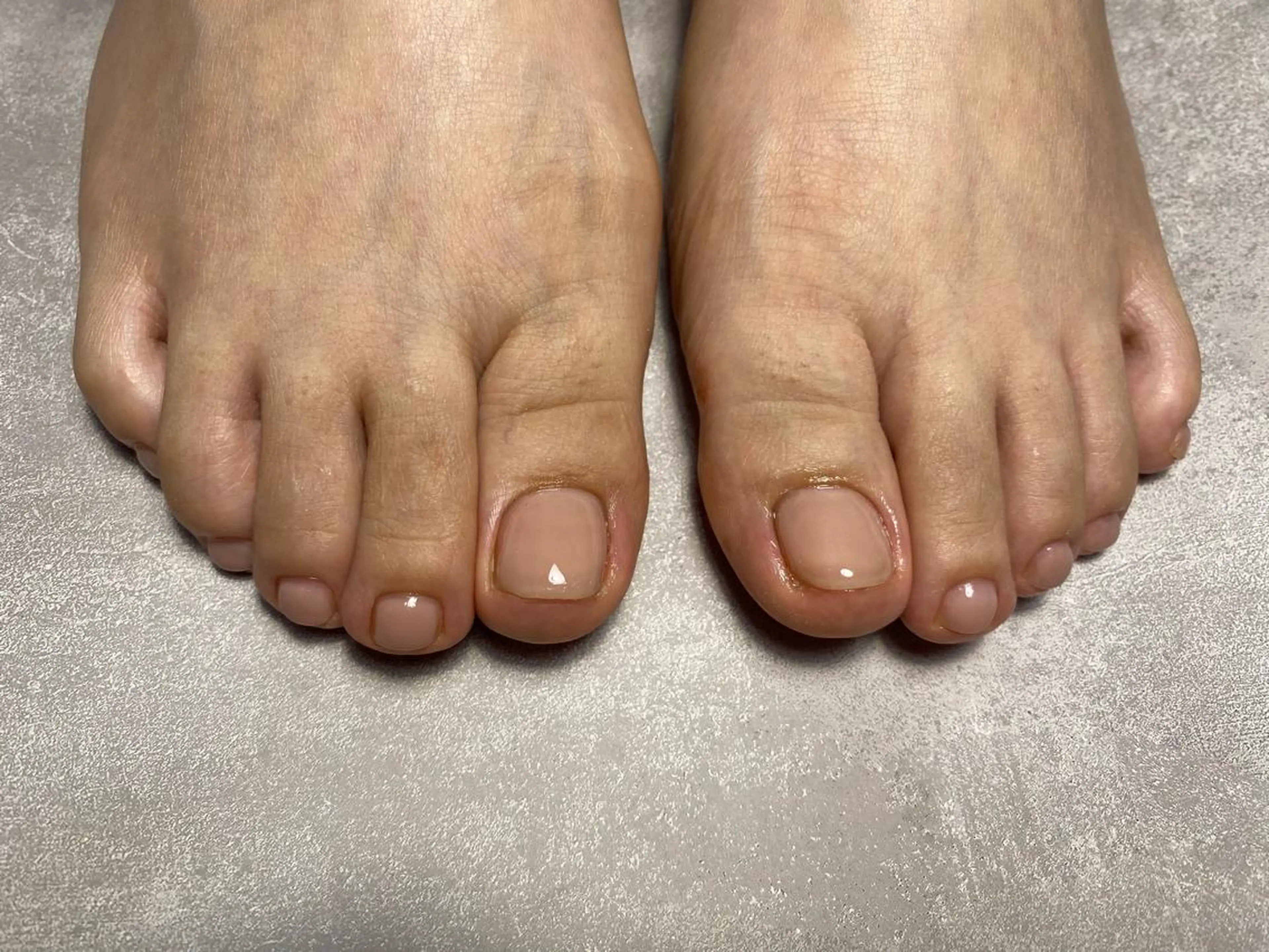 カラー フットネイル N&nails エヌアンドネイルズのネイルデザイン