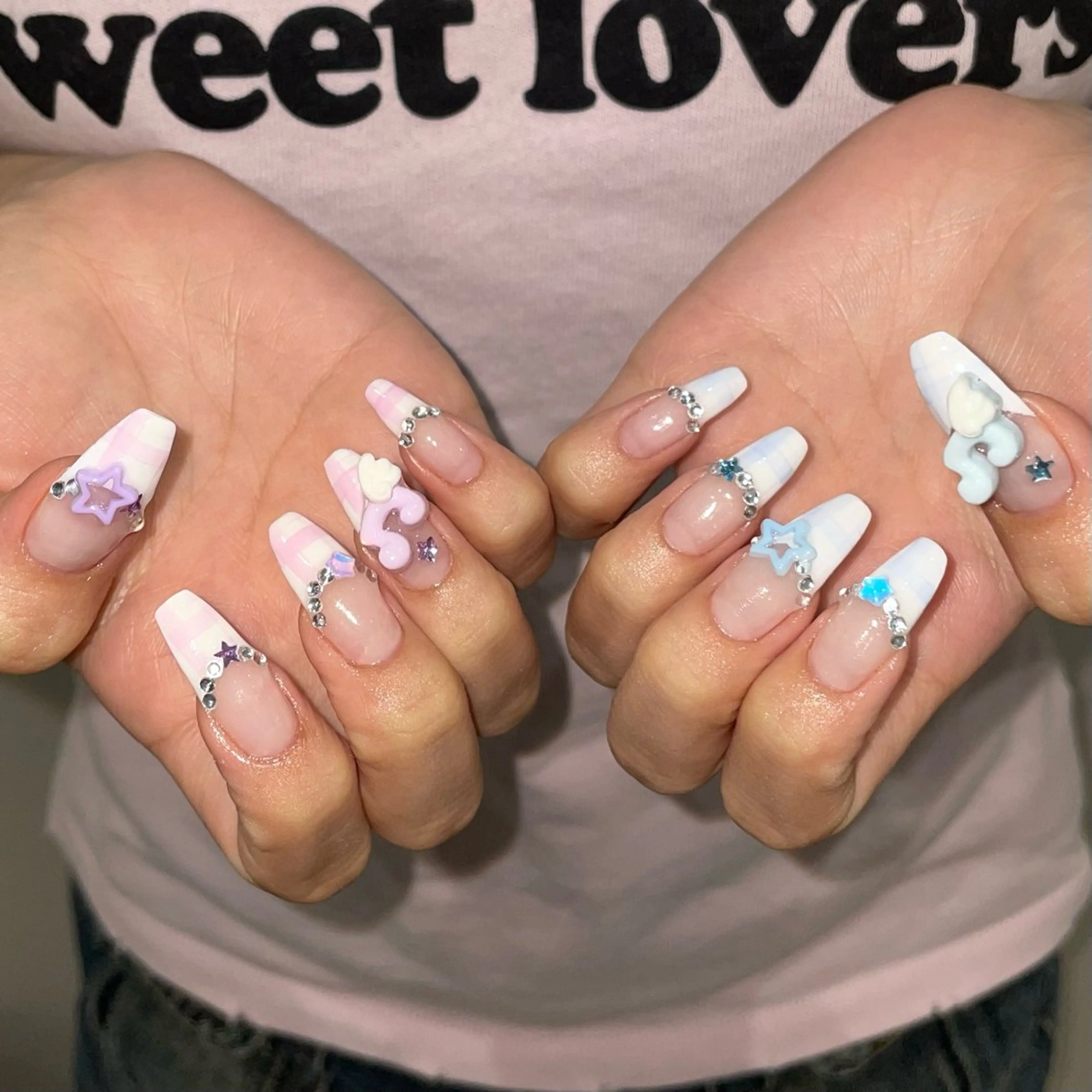 ネイル ハンドネイル GO TODAY 吉祥寺Glint所属・うの 韓国ﾈｲﾙ໒꒱⋆⭒˚のネイルデザイン