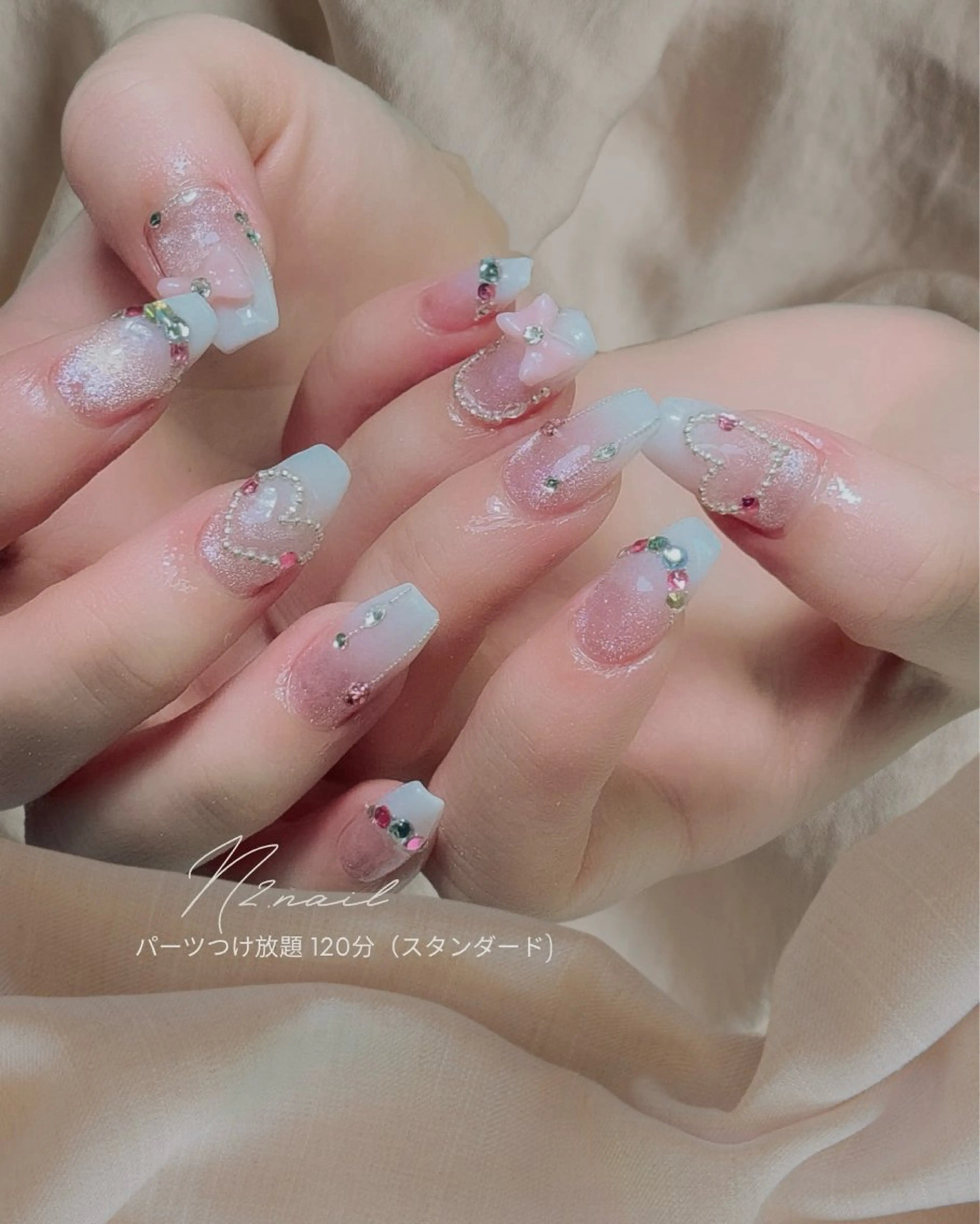 ミディアム ハンドネイル N2.nail所属・N2 nailのネイルデザイン