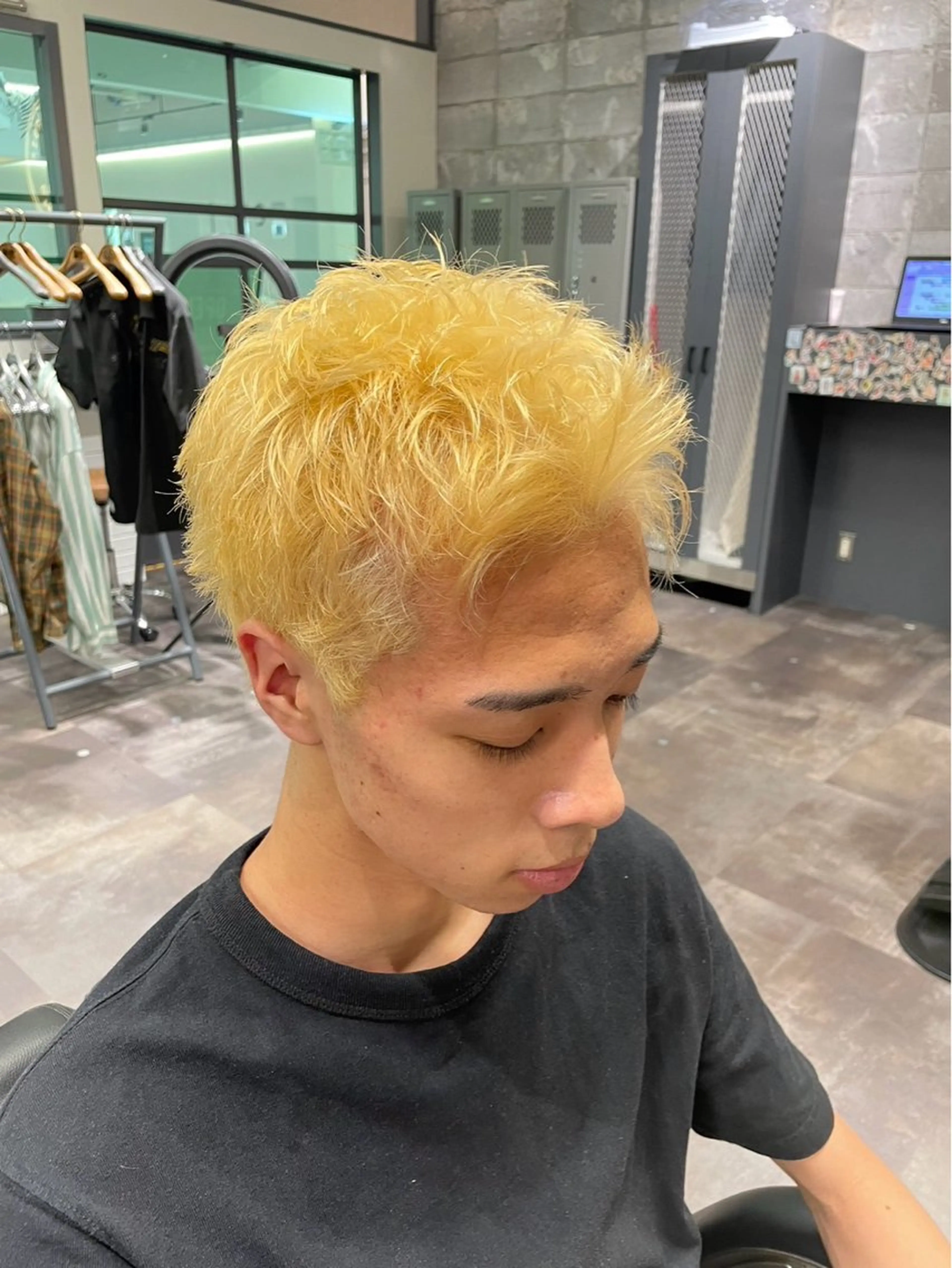 ショート メンズ 福本 純平のヘアスタイル