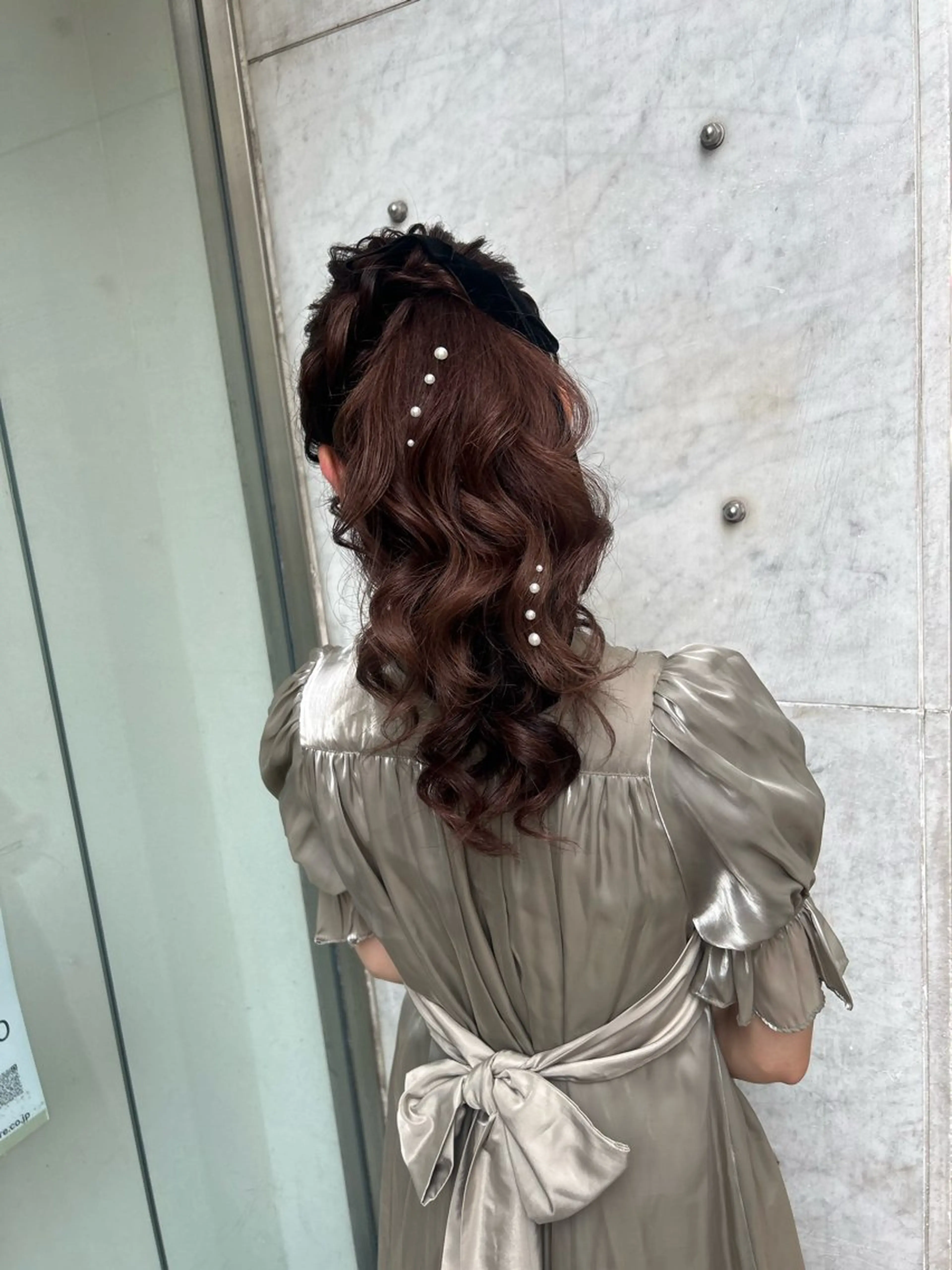 ロング ヘアセット Mila Hazukiのヘアスタイル