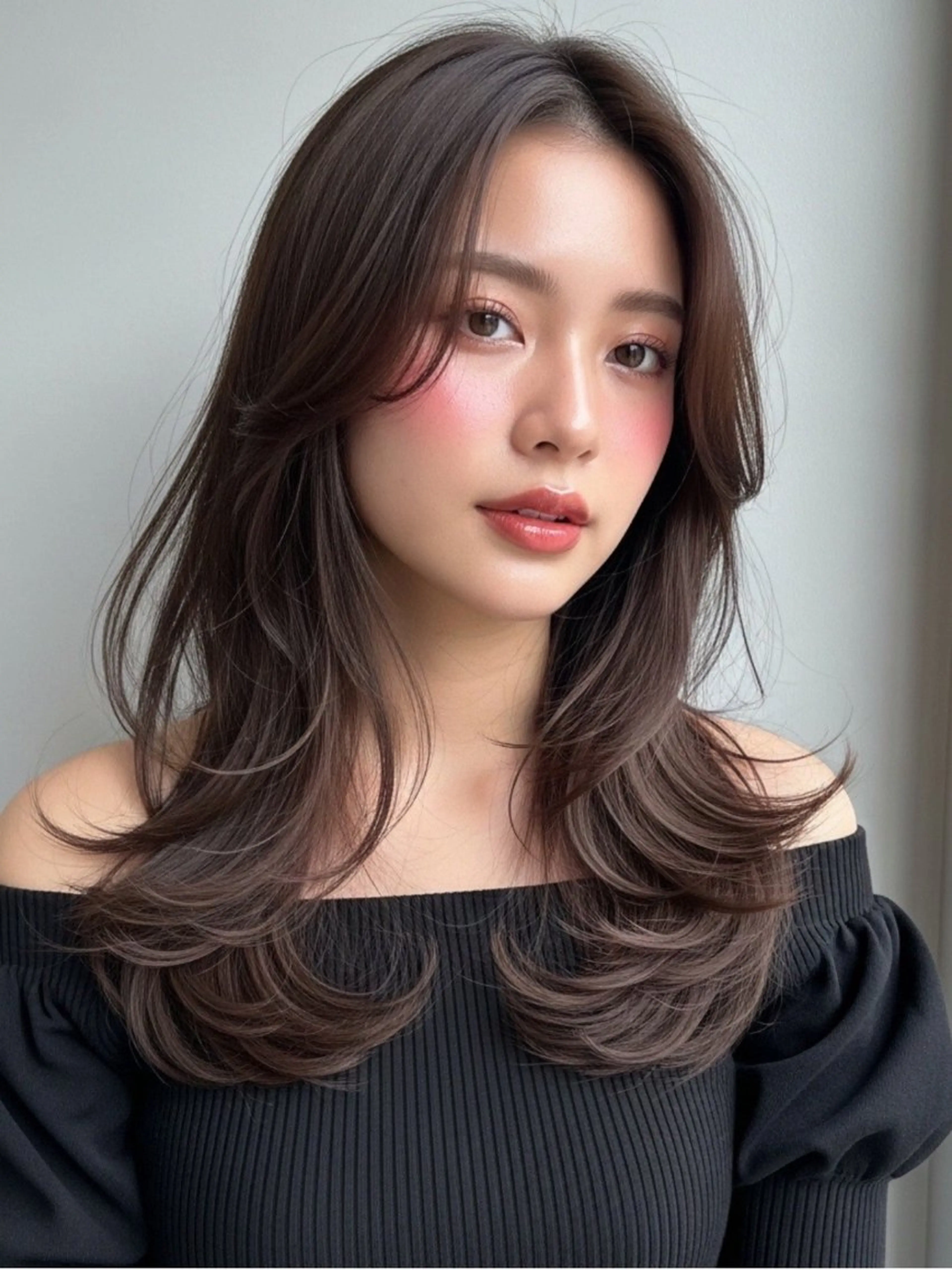 ロング 似合わせボブ✖️ 韓国レイヤー✨小関のヘアスタイル