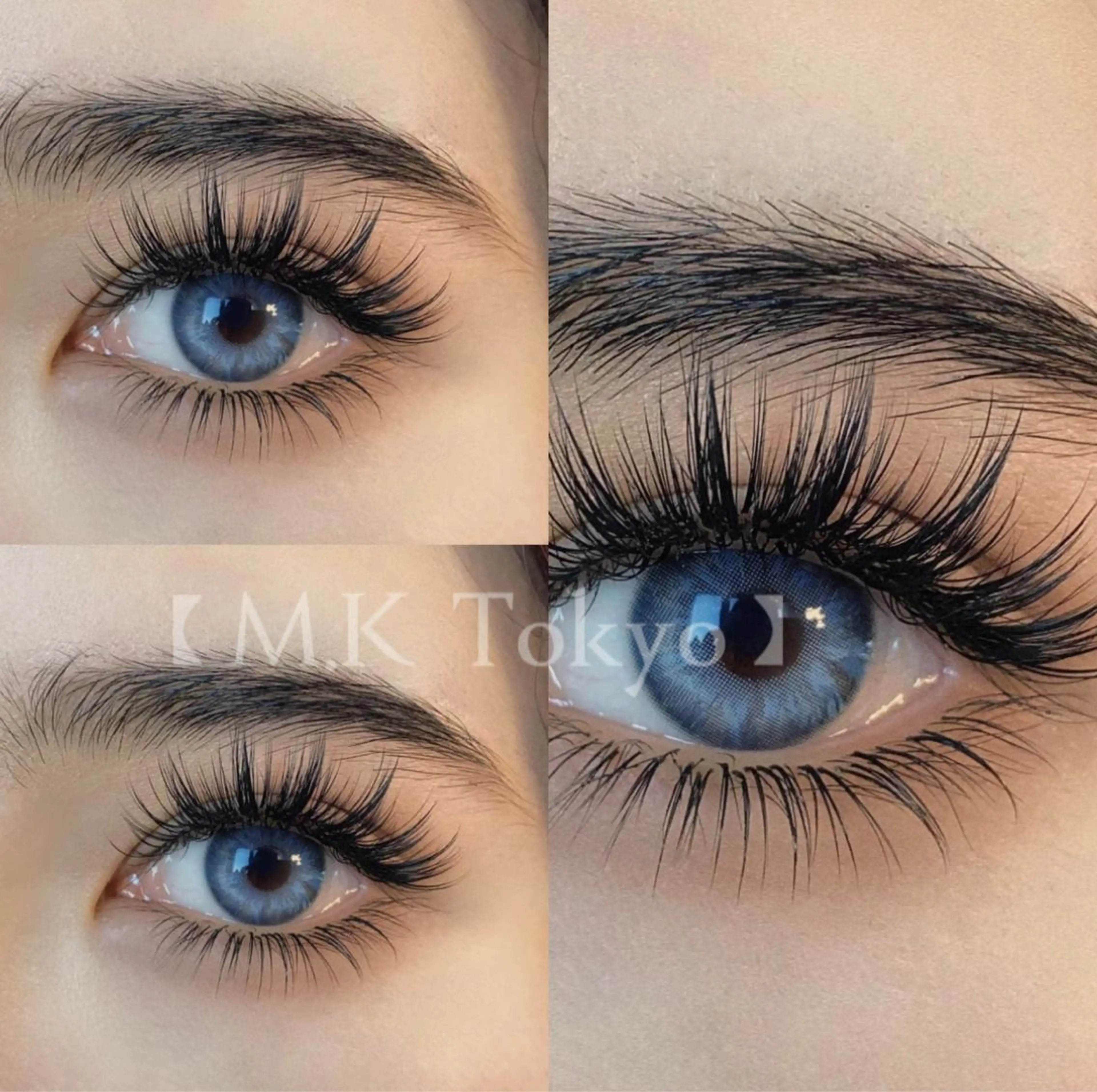 ロング メンズ マツエク・マツパ ダブル テーマのマツエク・マツパデザイン