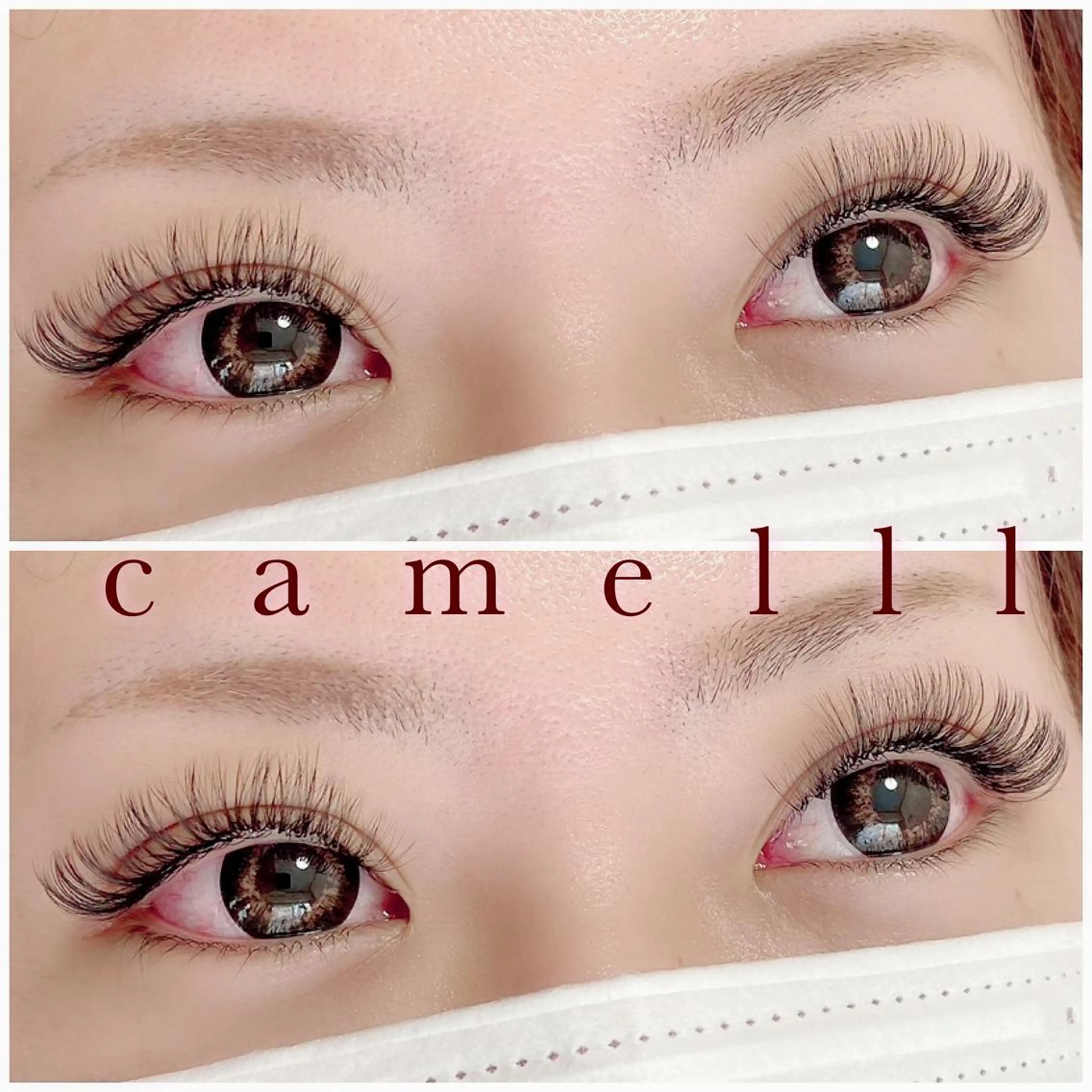 マツエク・マツパ マツエク 【那覇/束感まつ毛】 ｷｬﾒﾙのマツエク・マツパデザイン