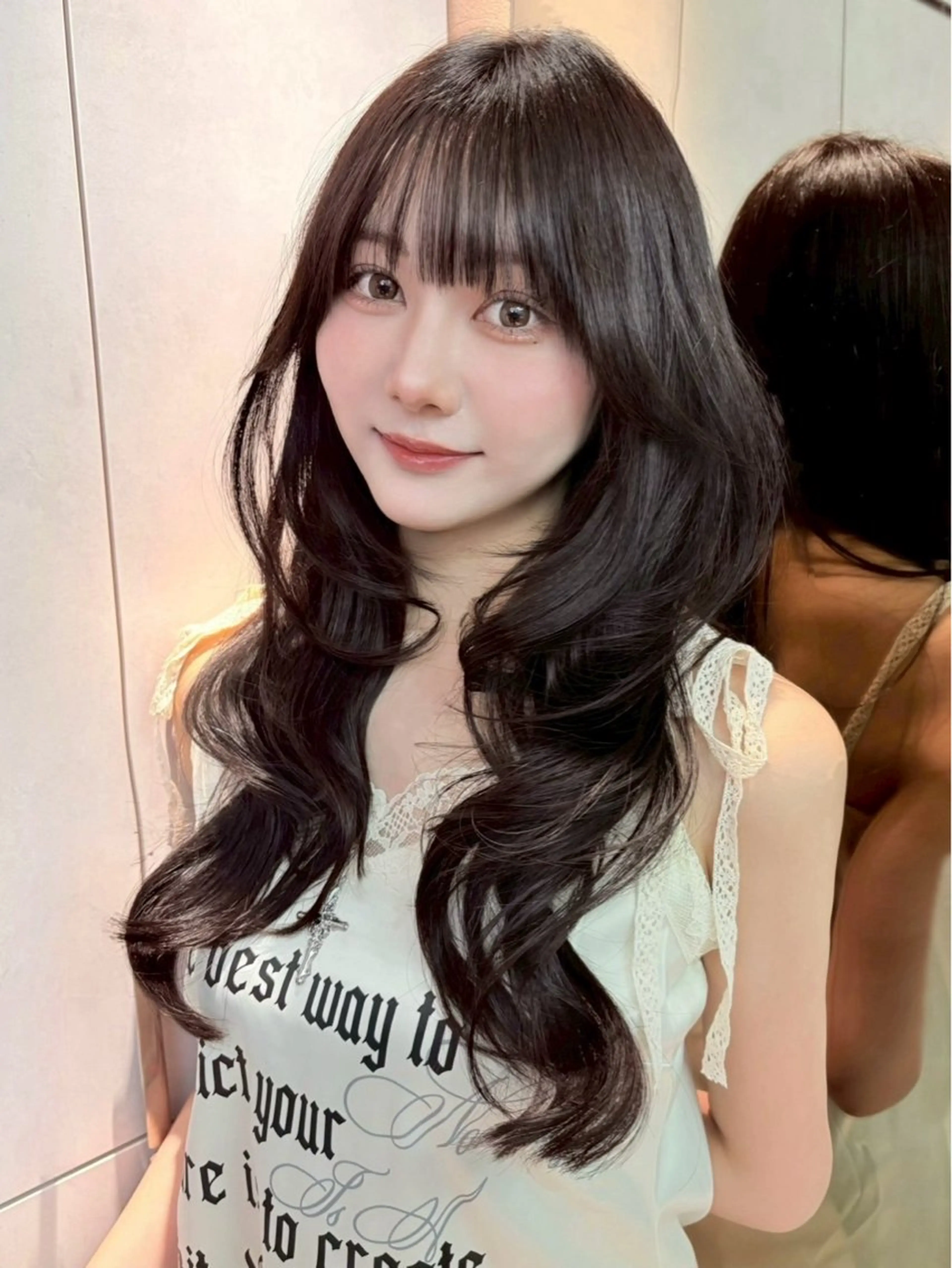 【10月限定メニュー❤️‍🔥】メンテナンスカット💇‍♀️➕ダメージレスうる艶カラー➕ランクアップトリートメント🫧の写真