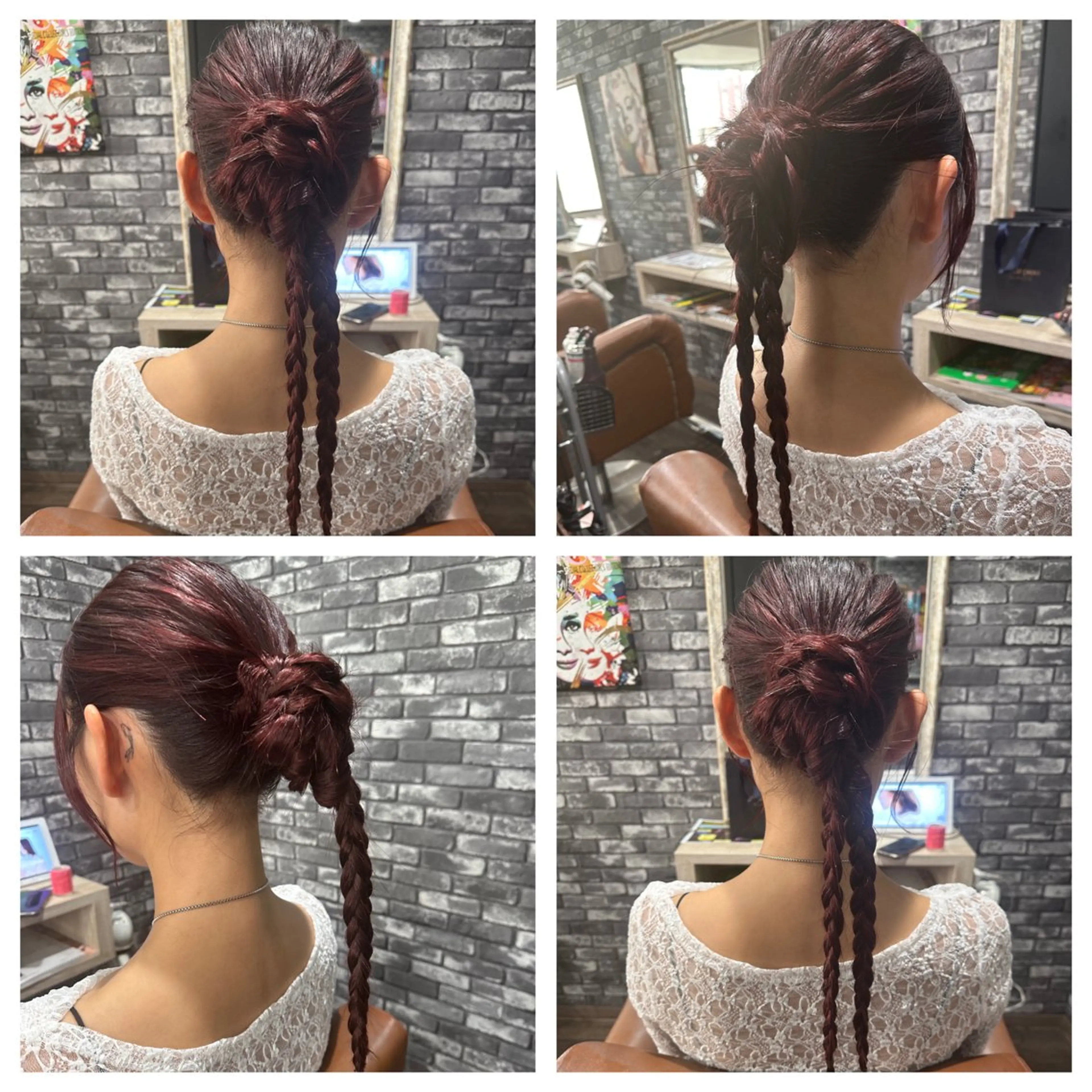 ロング ヘアセット 🎀推し活ヘアー🎀 Yuuna🐰💖のヘアスタイル