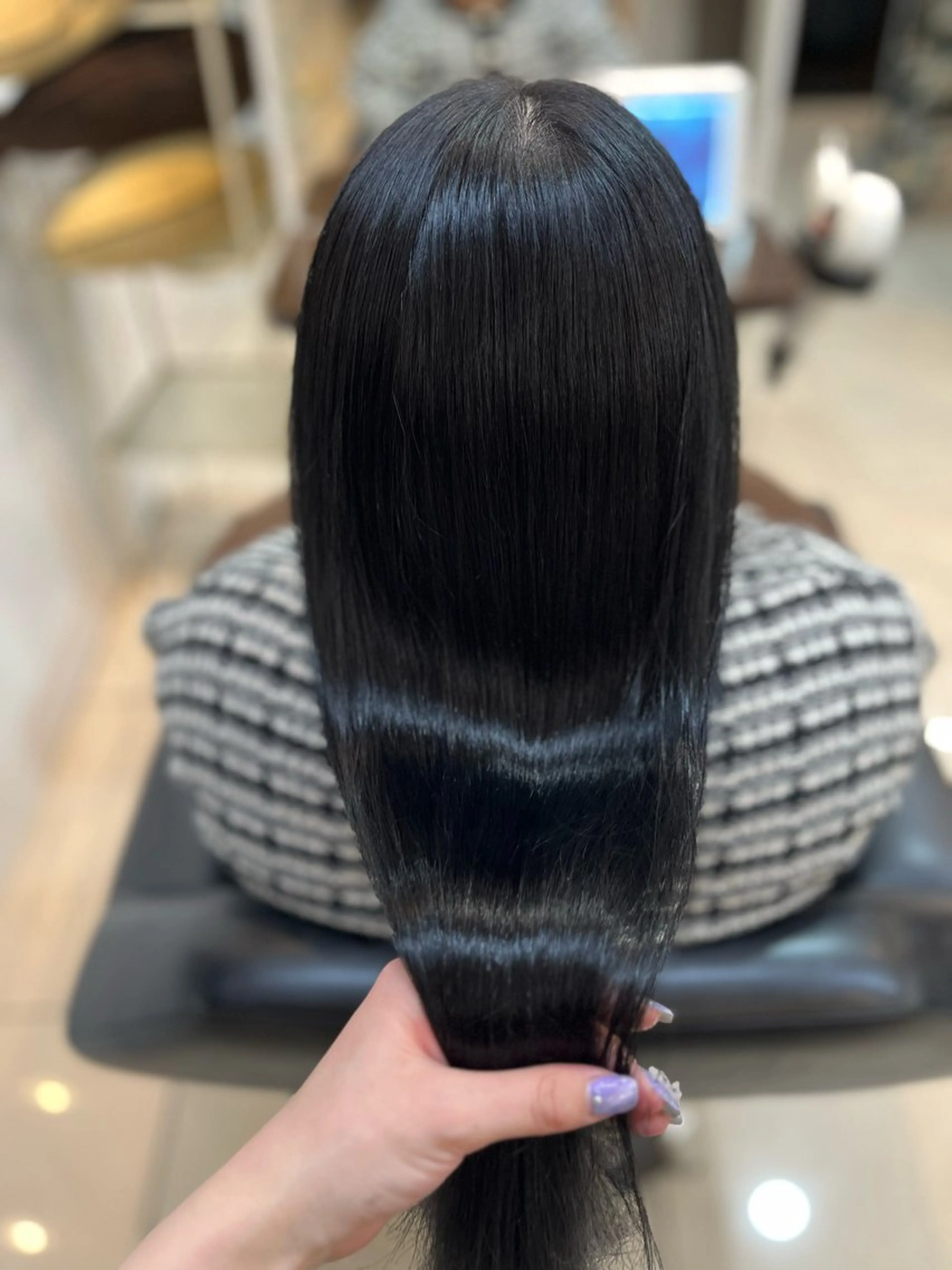 ロング カラー 黒髪 トリートメント ヘアカラー STREAM HAIR所属・🍒 SANA🍒のヘアスタイル