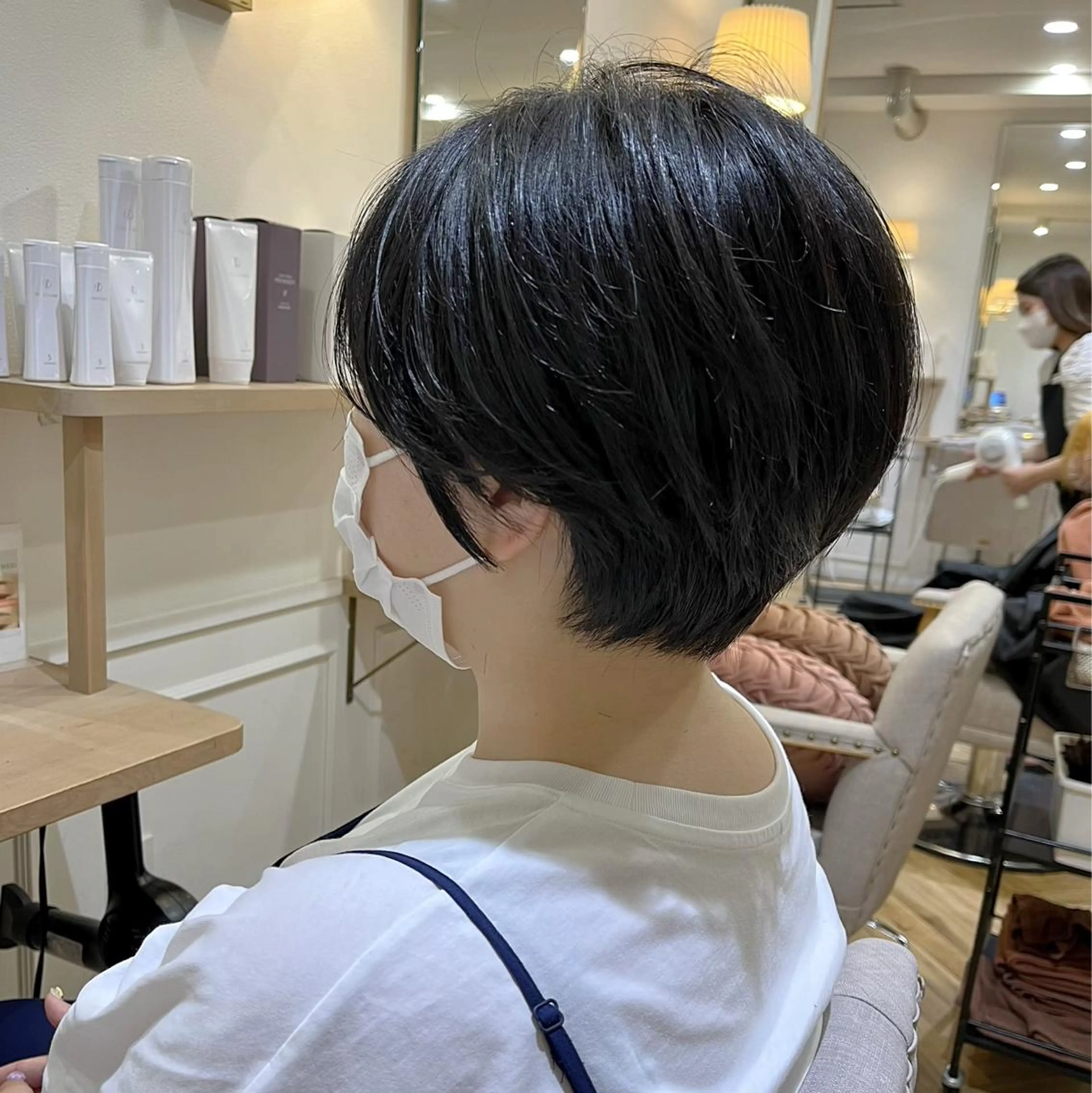 ショート カット ヘアカラー トリートメント 韓国ﾍｱ&ｼｮｰﾄ ボブ💜桑原のヘアスタイル