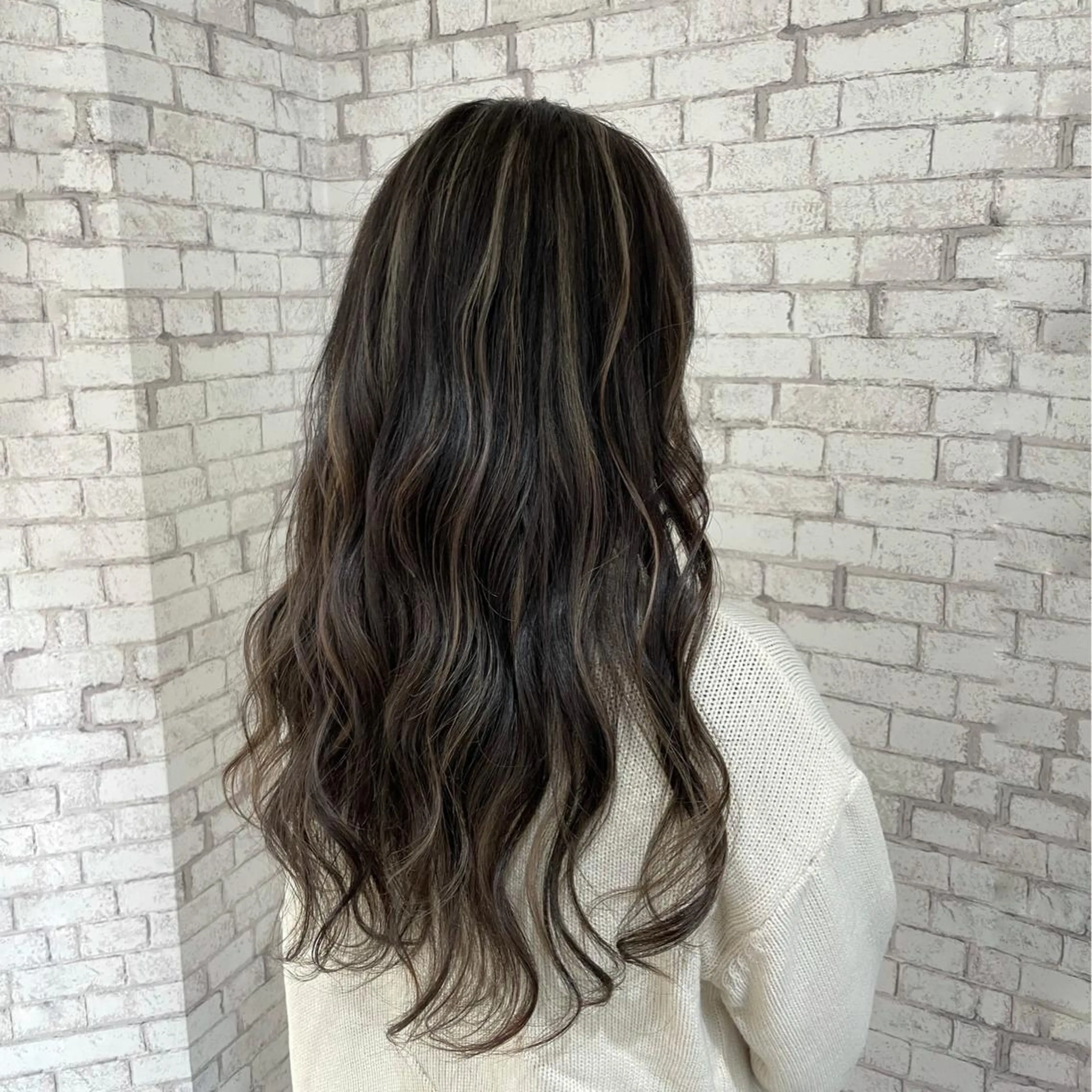 ロング カラー ヘアカラー 低ダメージ特化🌱 佐野優斗のヘアスタイル