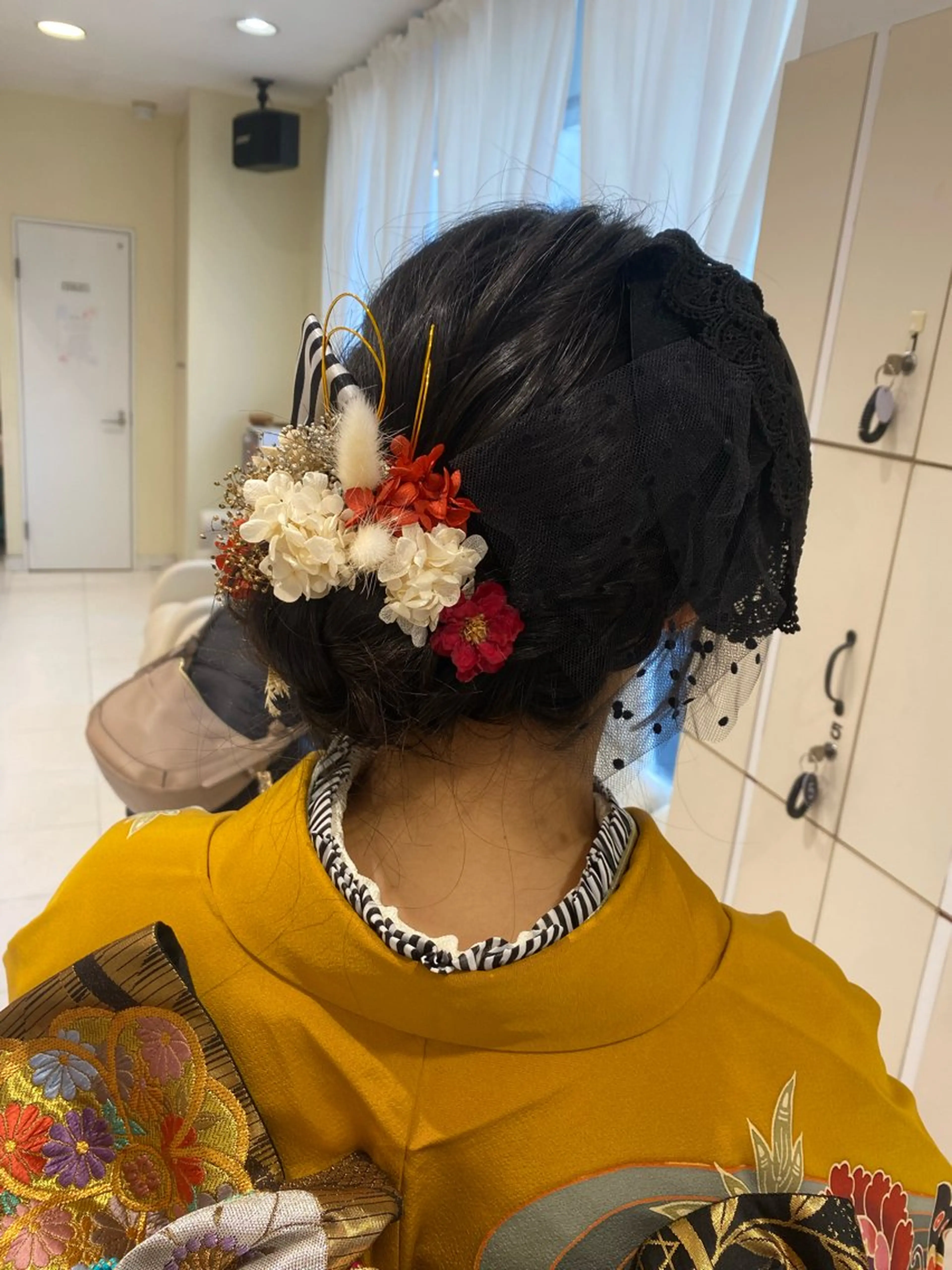 ロング ヘアアレンジ 岡田詩織 MODE Ks松原店のヘアスタイル