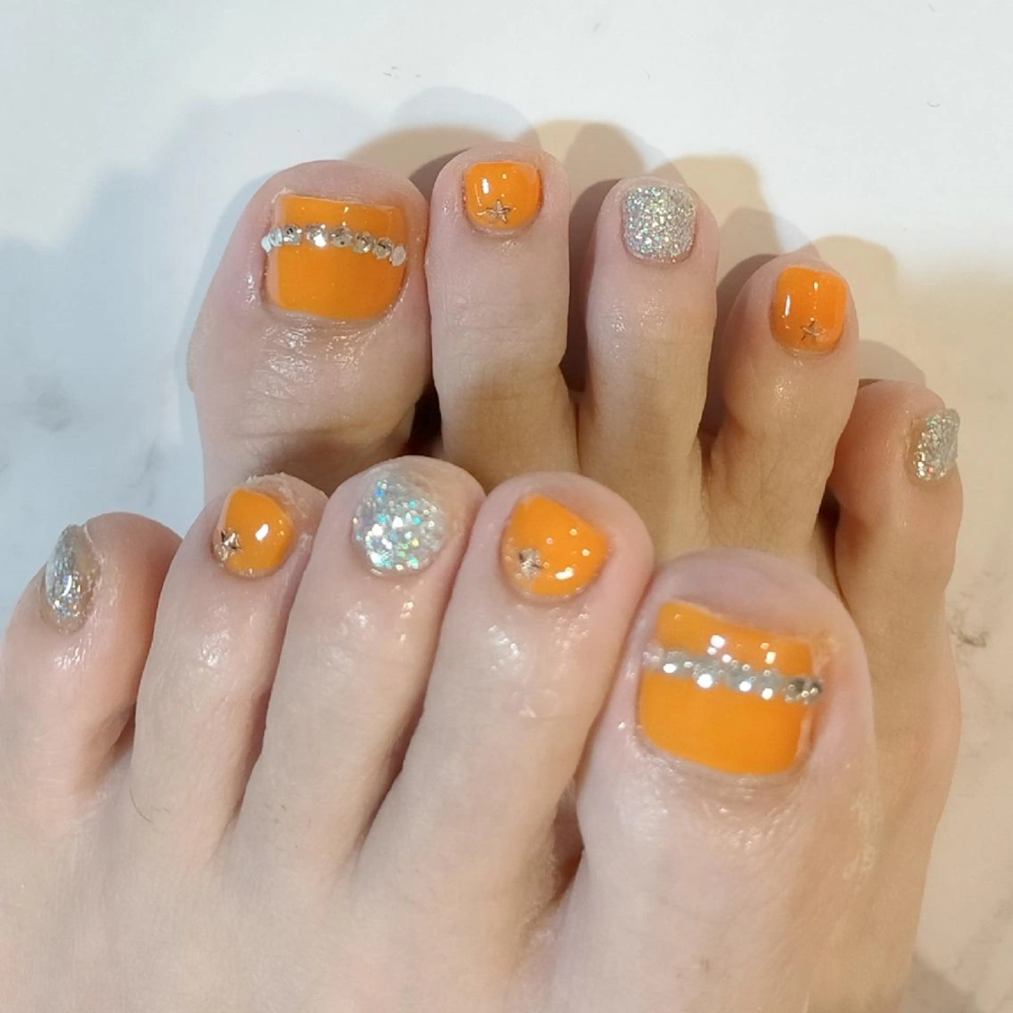 ネイル フットネイル 吉澤 友恵のネイルデザイン