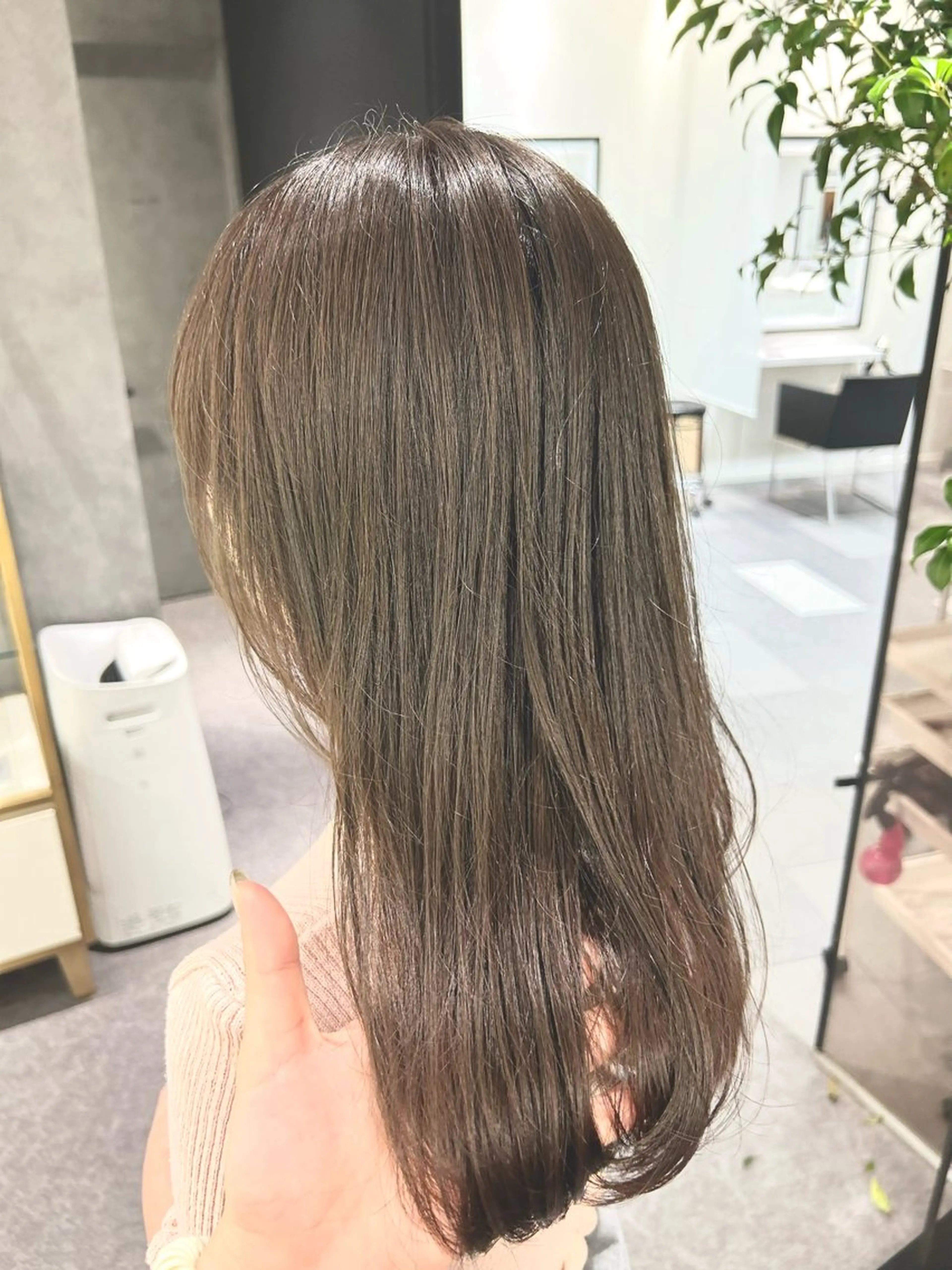 ミディアム ケアカラー 髪質改善 美髪矯正/ 伊藤 更のヘアスタイル