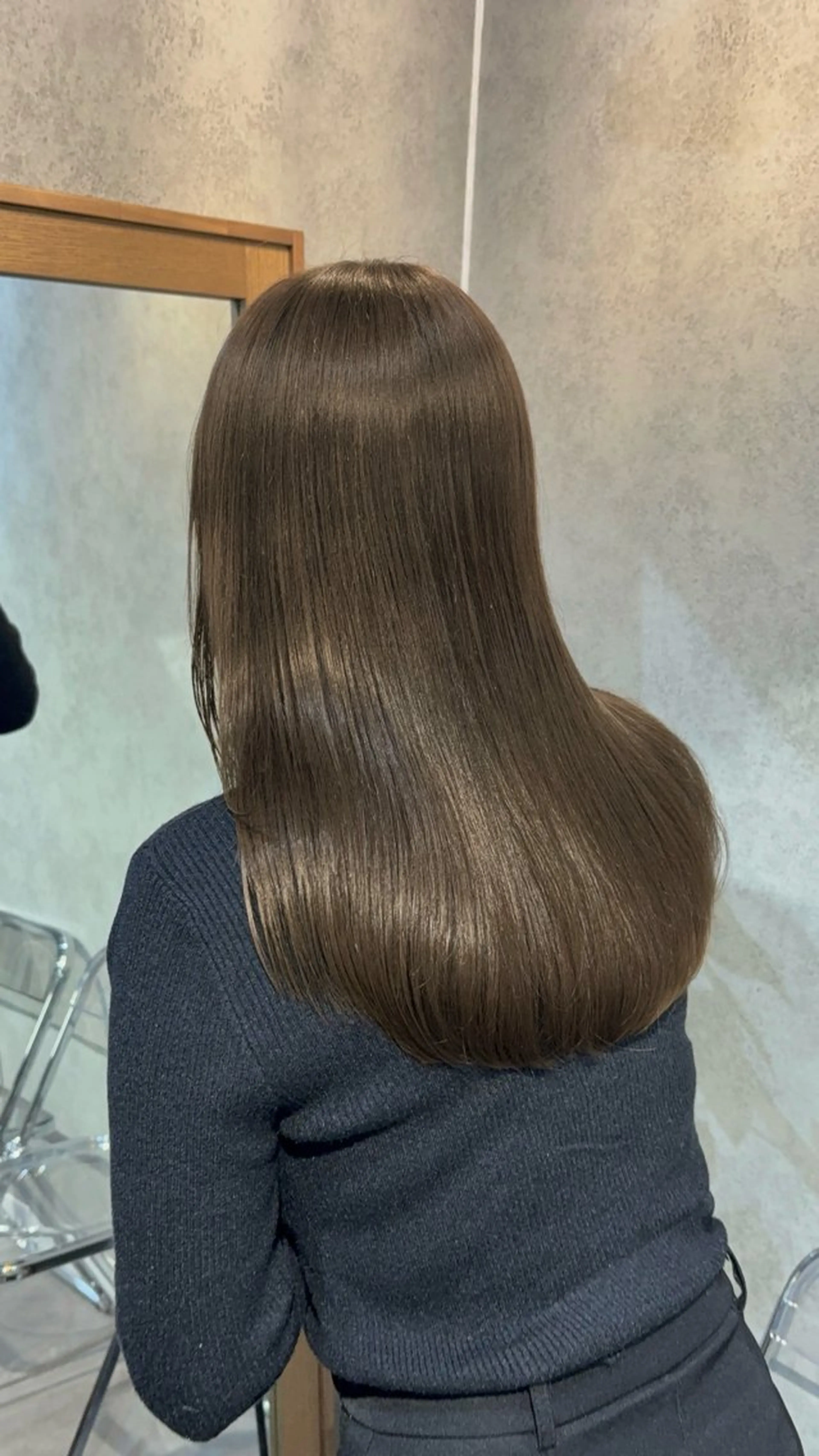 【✨OPEN記念✨⠀】艶カラー + Aujua 1step トリートメントの写真