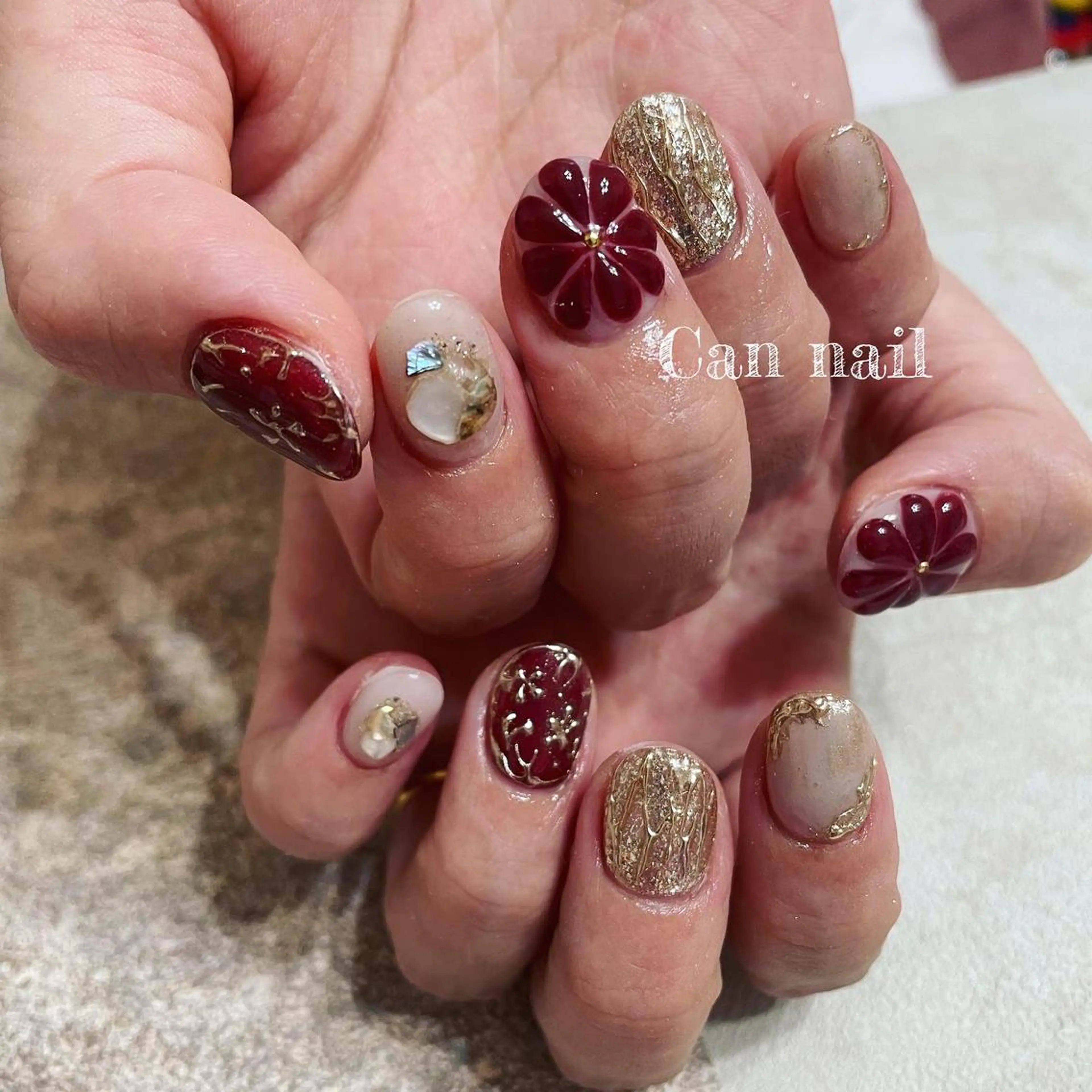 ハンド【120min 持ち込みデザインok アート free】の写真