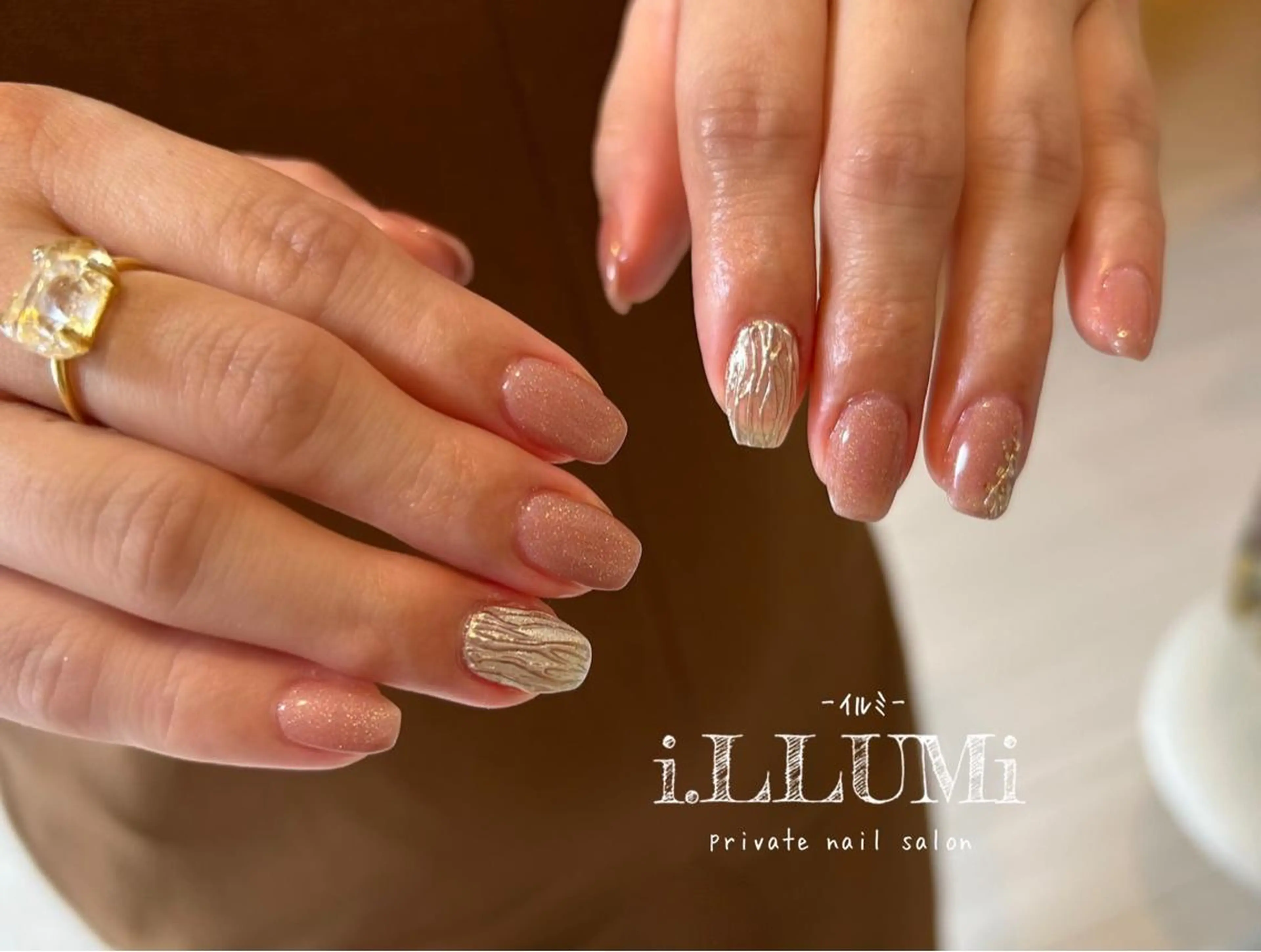 ネイル アートネイル 持ち込み private  nail salon i.LLUMi所属・i.LLUMi nailのネイルデザイン