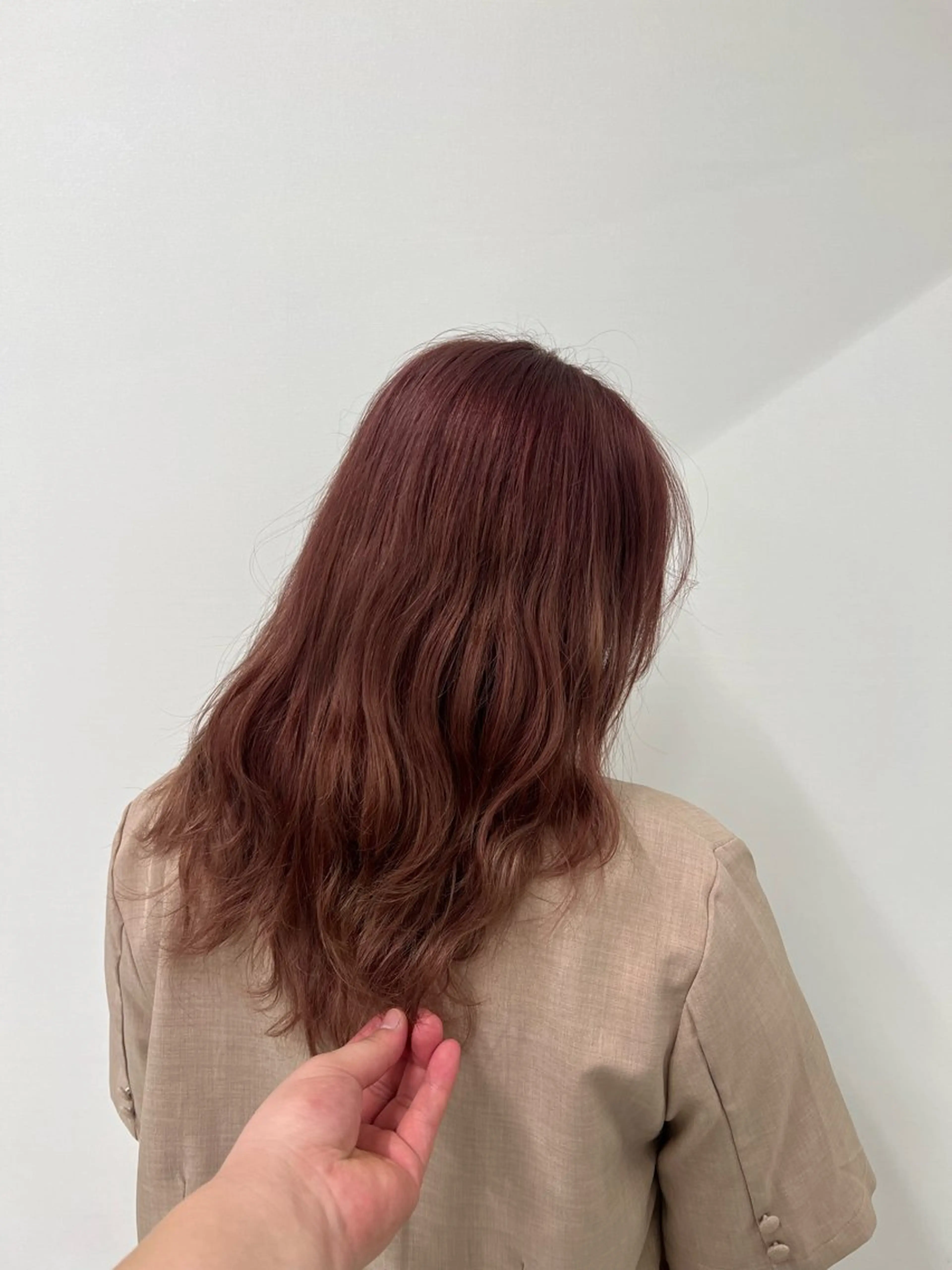 セミロング ボブ 髪質改善 レイヤーカット hair salon FAN所属・FANスタイリスト Ⓜ️EIのヘアスタイル