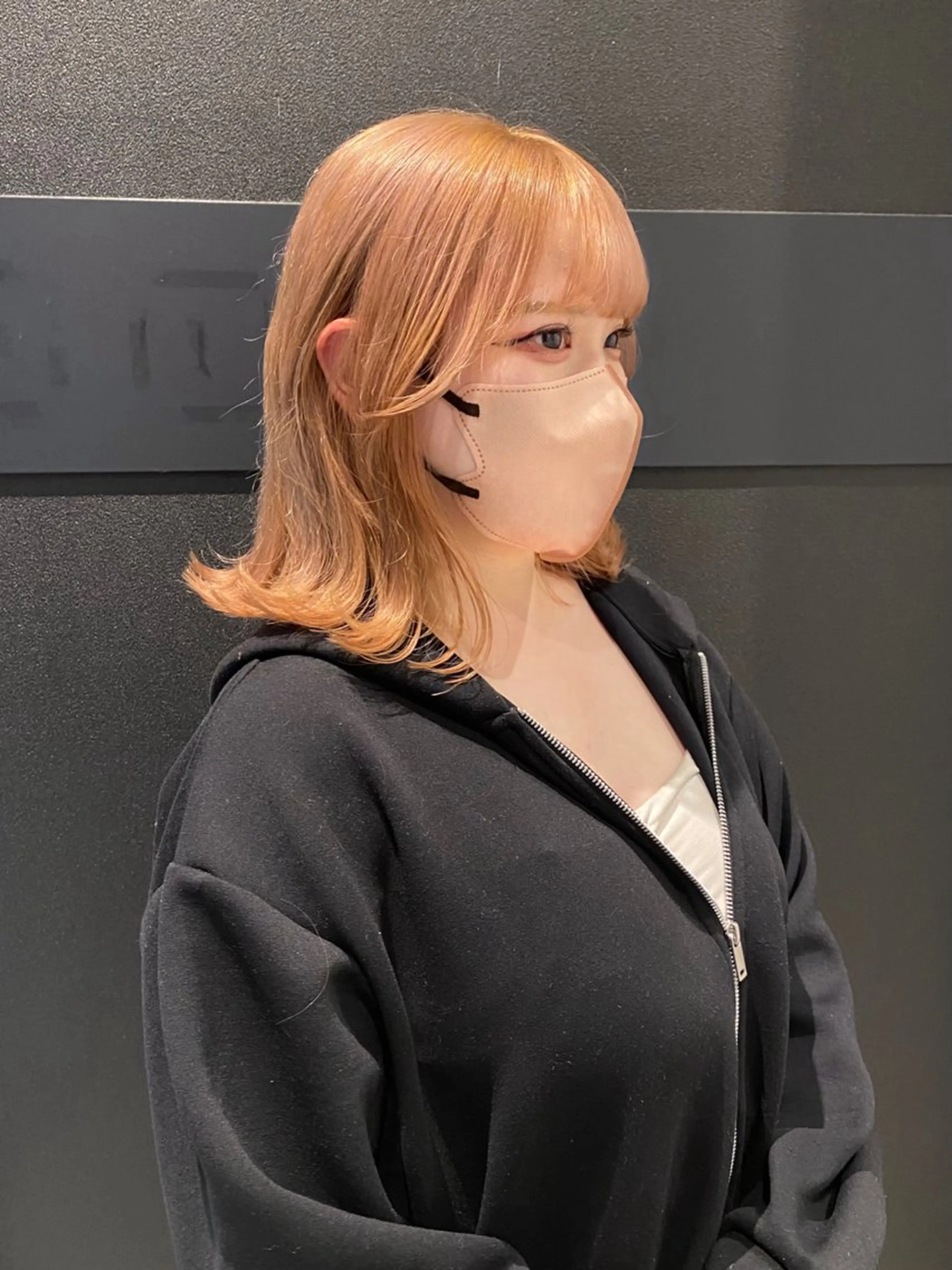 ミディアム カラー カット ヘアカラー トリートメント mai / linoah˚✧のヘアスタイル