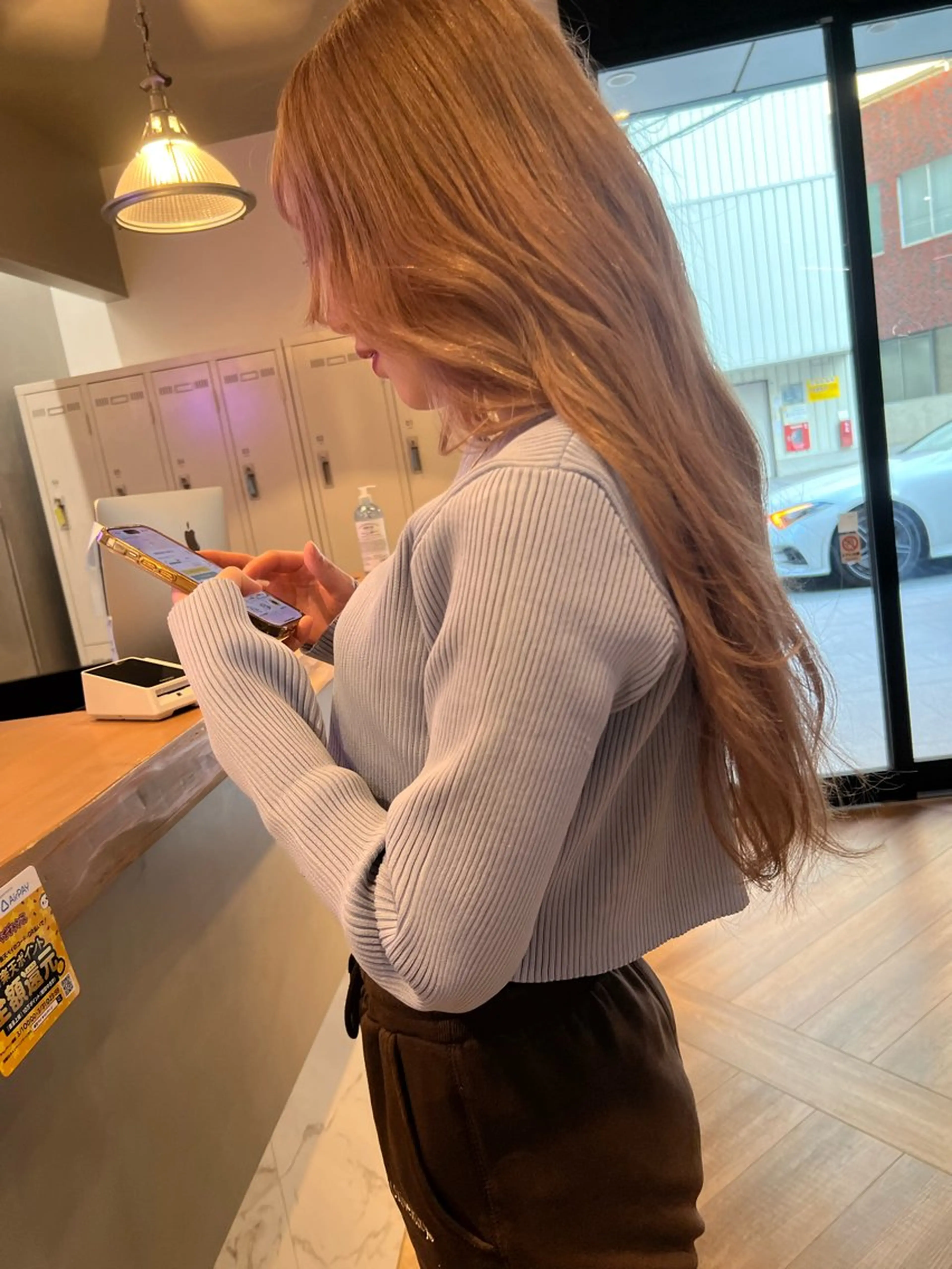 カラー 赤み消しカラー✳️ 井上明日翔💫のヘアスタイル