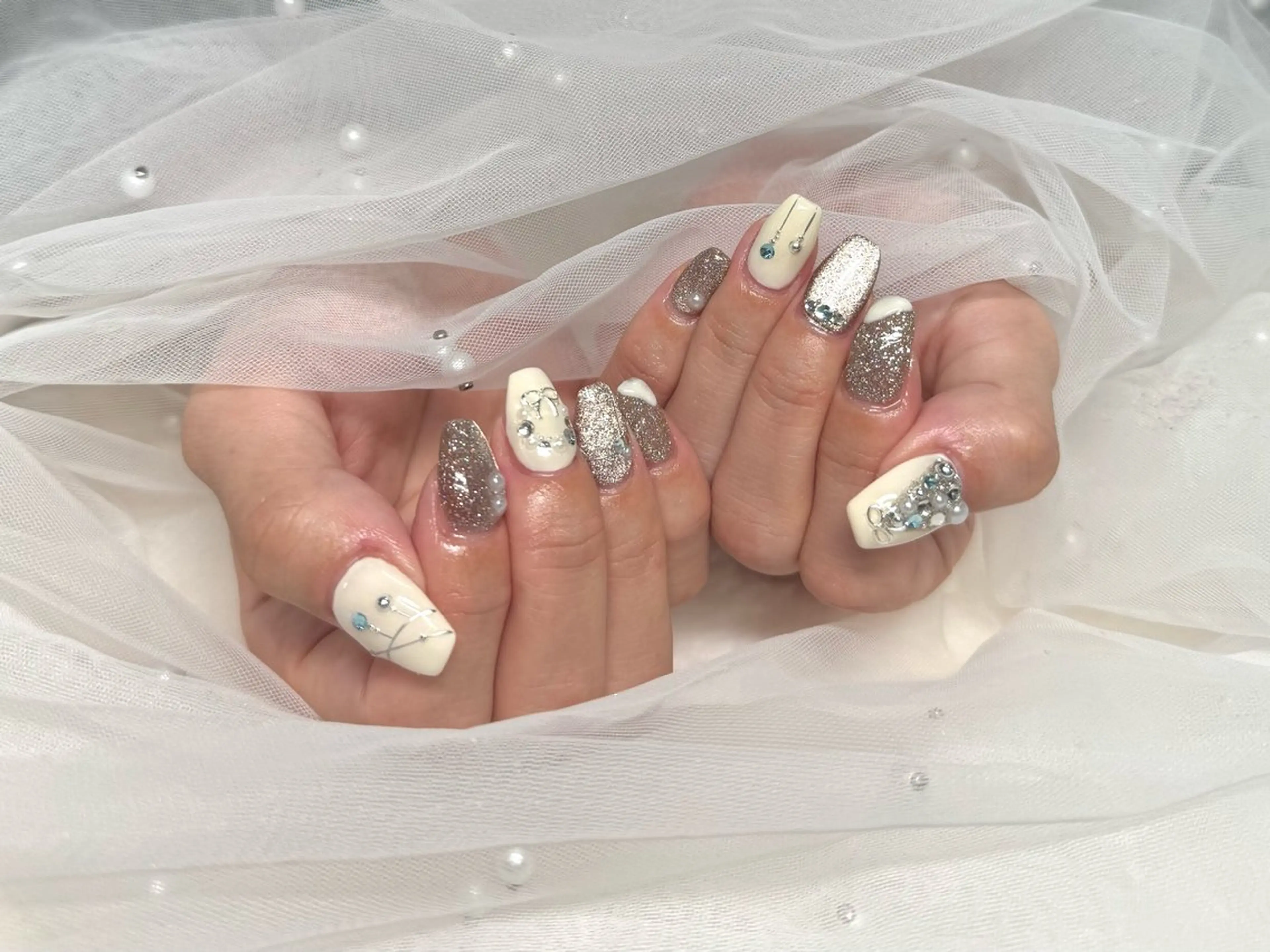 ネイル 持ち込み ハンドネイル 🫧Rio🫧ネイル /渋谷🫧ワンホンのネイルデザイン