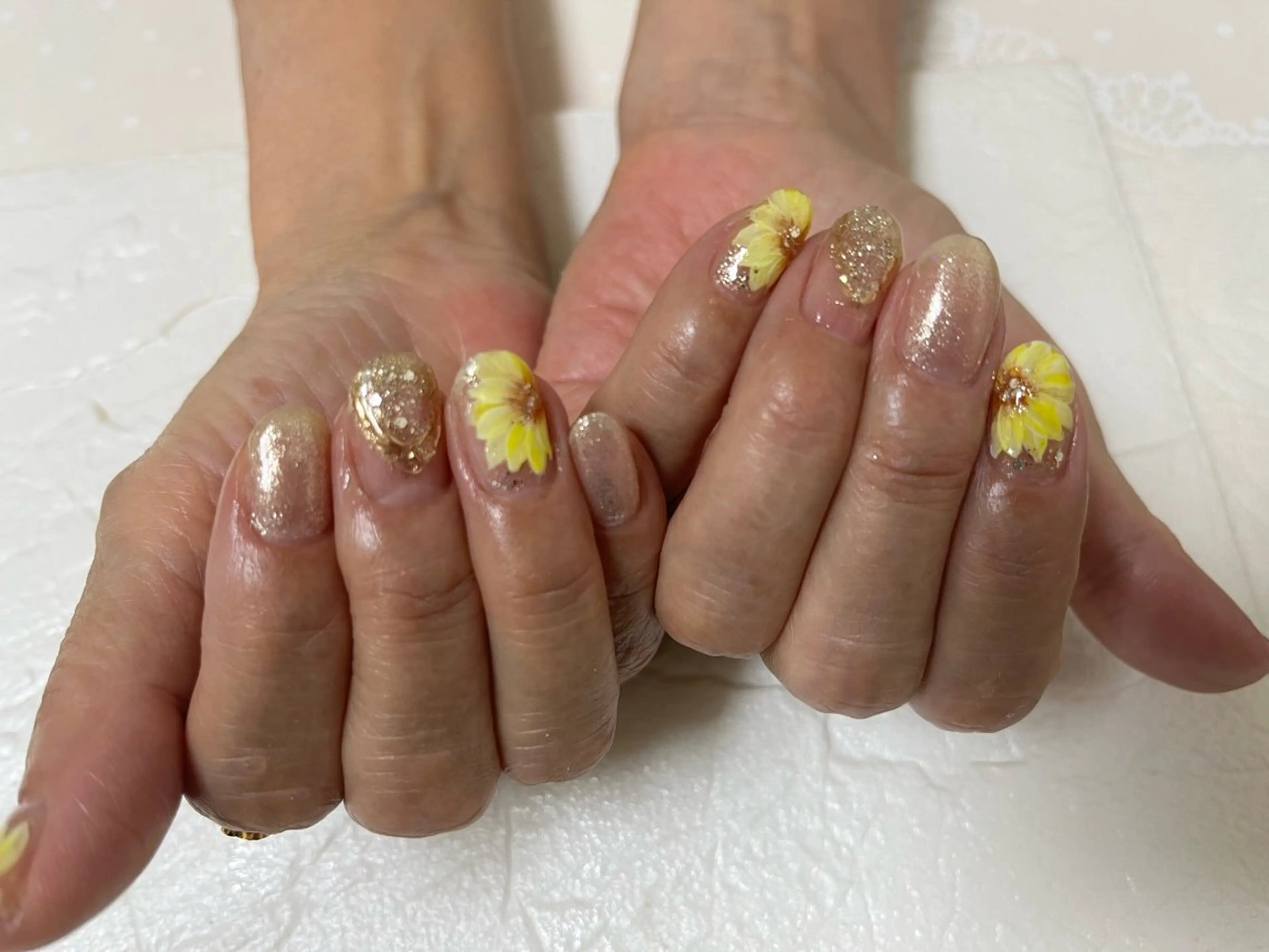 ネイル ハンドネイル Nailsalon Sunflowerのネイルデザイン
