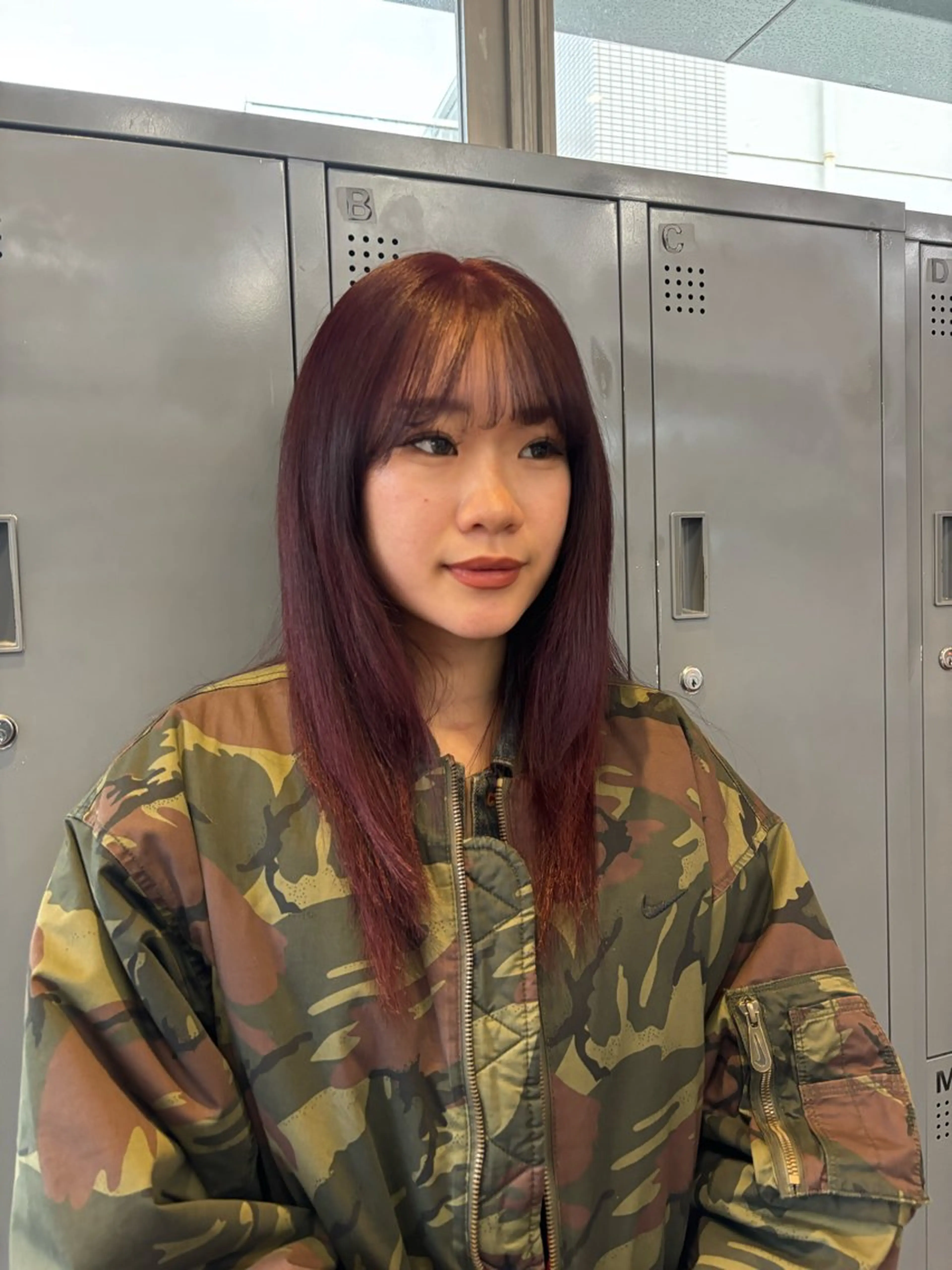 セミロング カット ヘアカラー トリートメント ☘️かわいいハイトー ン☘️nonokaのヘアスタイル