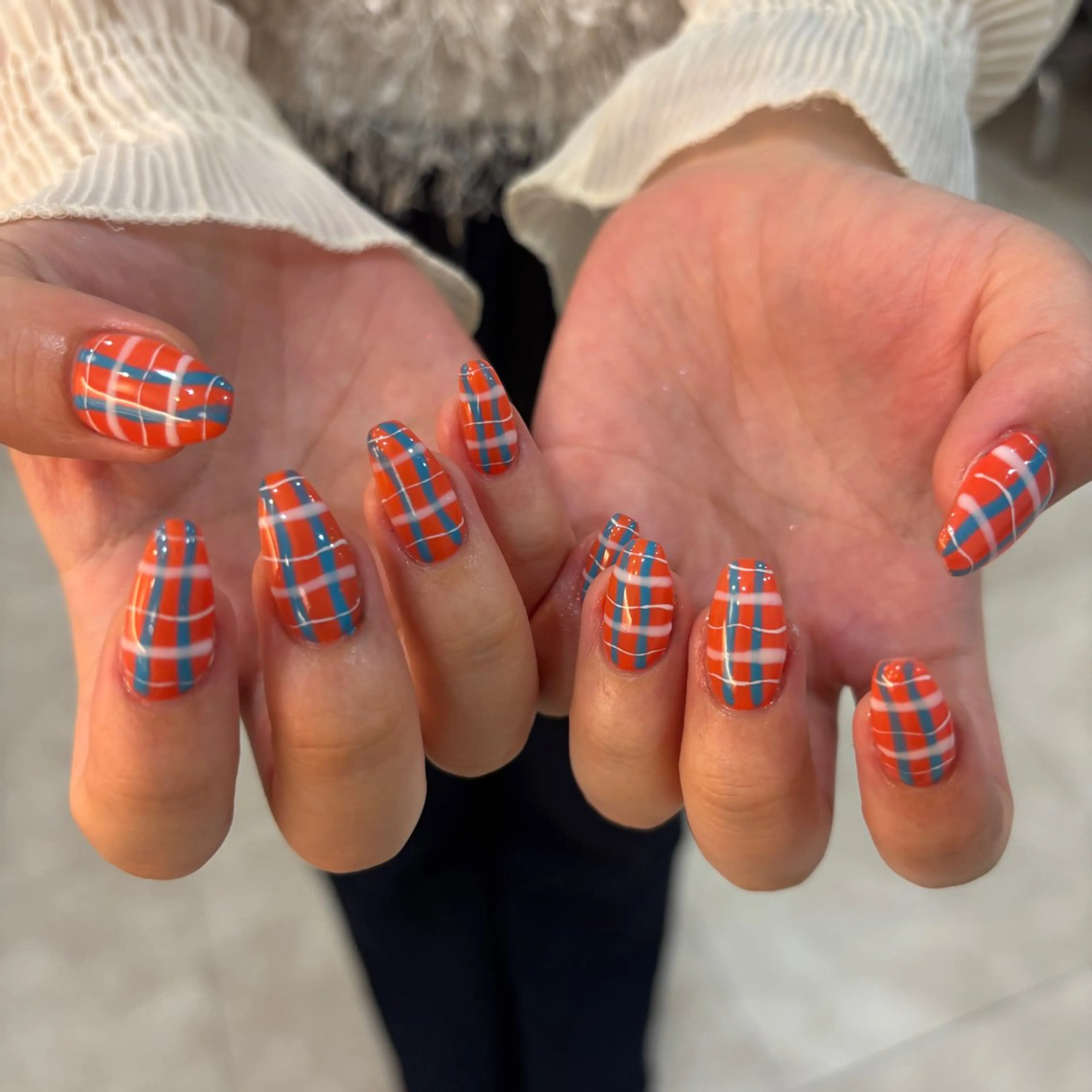 ネイル ハンドネイル フットネイル ゆびノさき茨木店 ニュアンス/アートのネイルデザイン