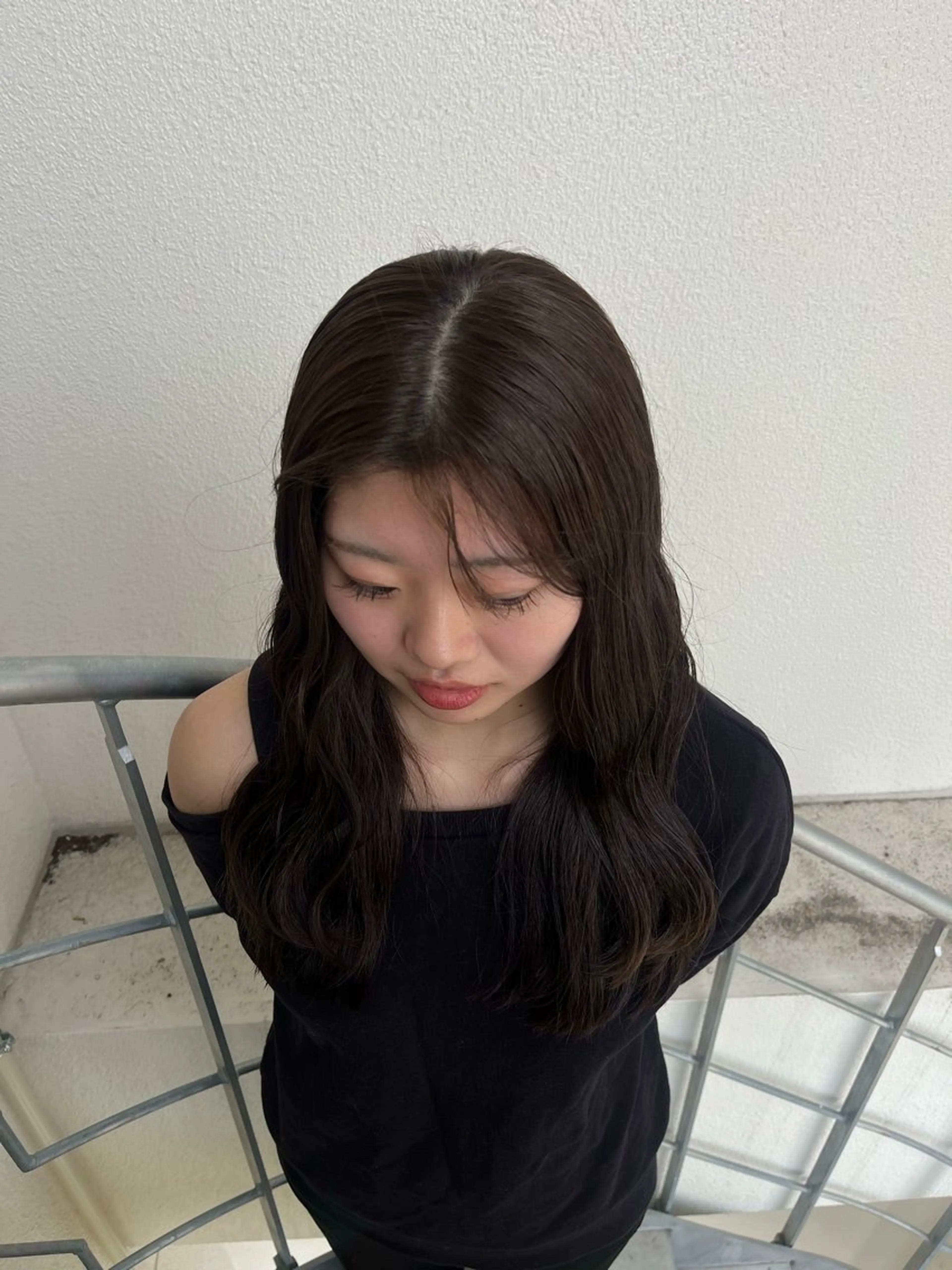 ロング tenn所属・小長谷 夕菜のヘアスタイル