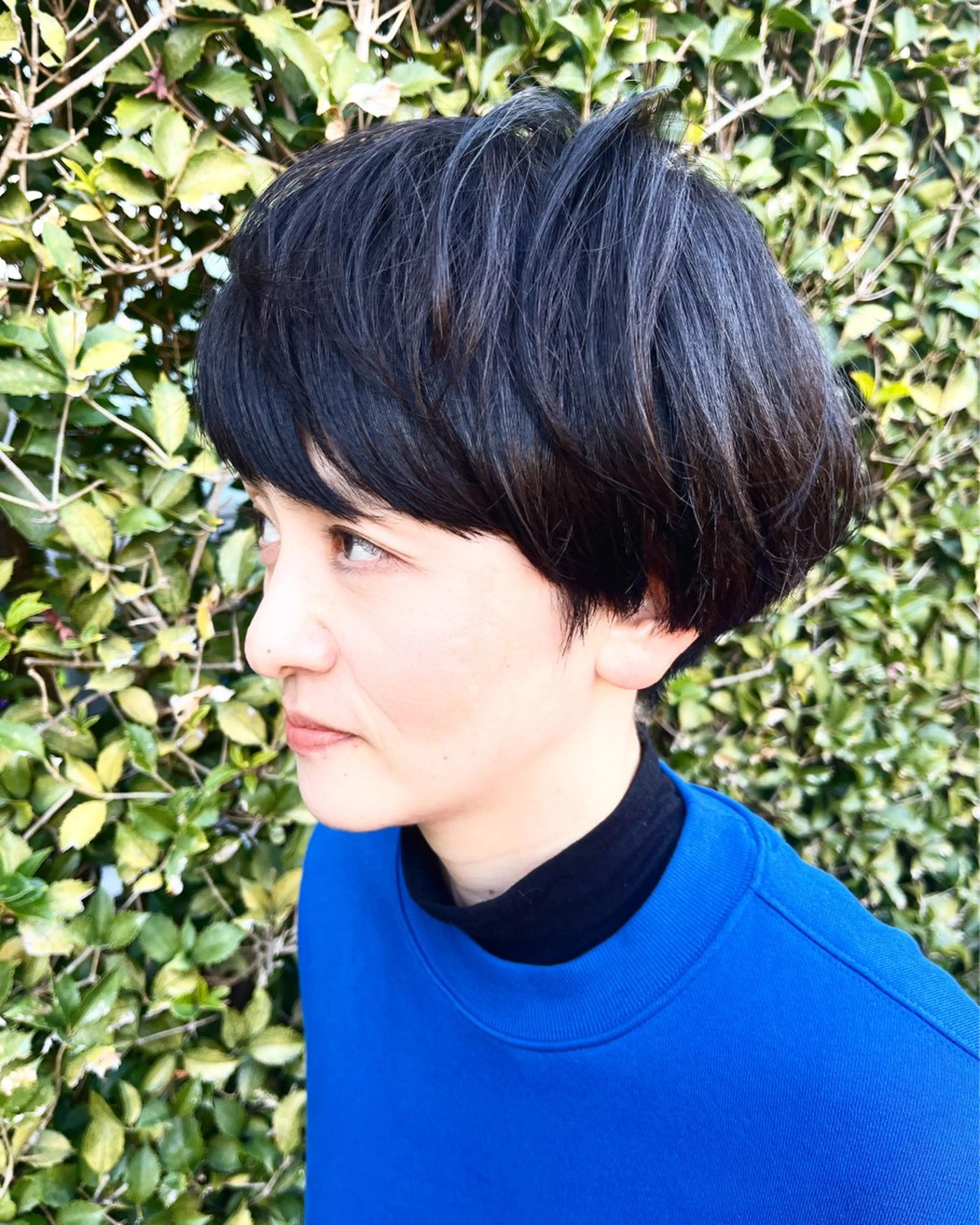 ショート 南里  梨奈のヘアスタイル