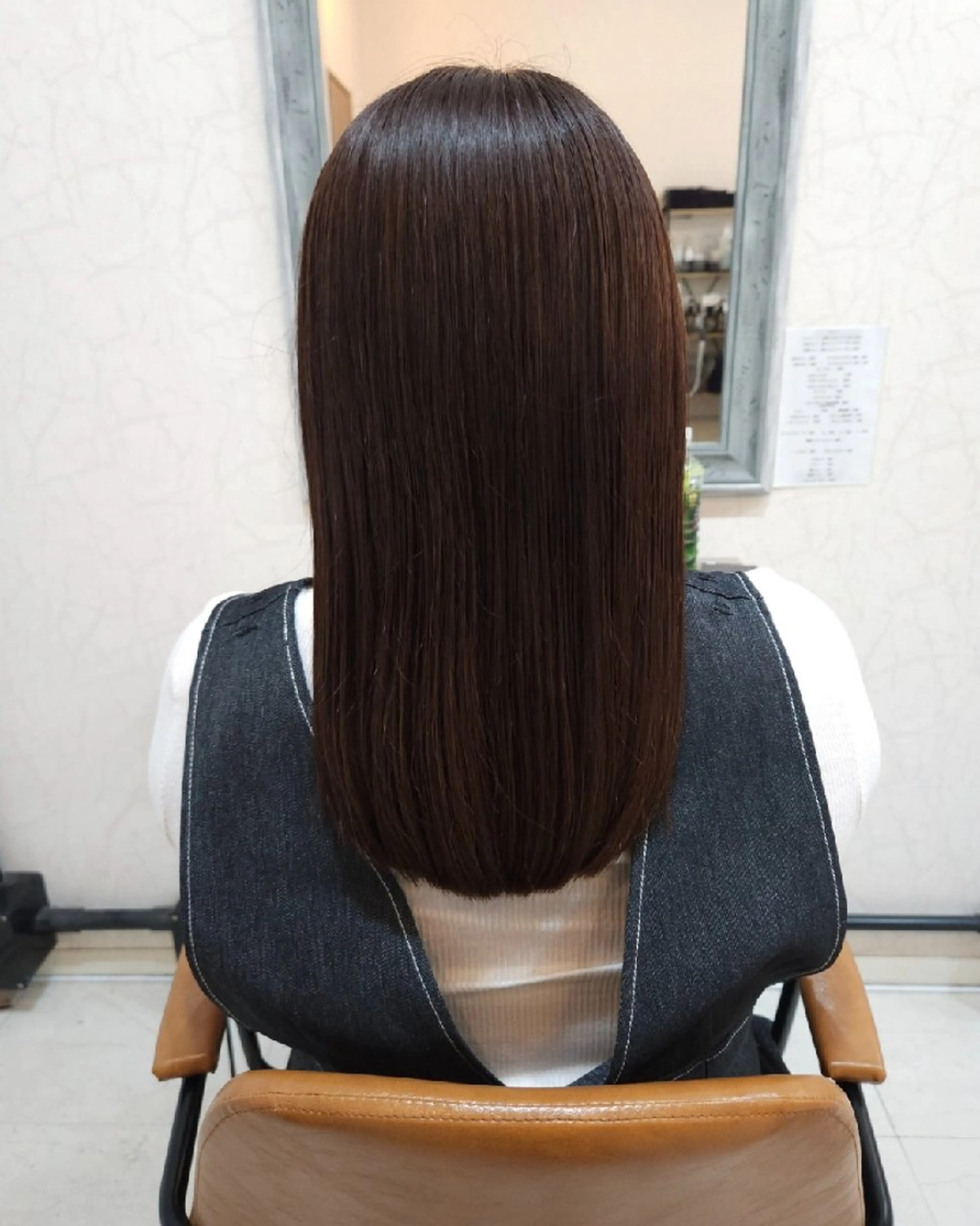 【髪にお悩みの方へ】カット＋髪質改善酸熱トリートメントでつるんとまとまる◎の写真